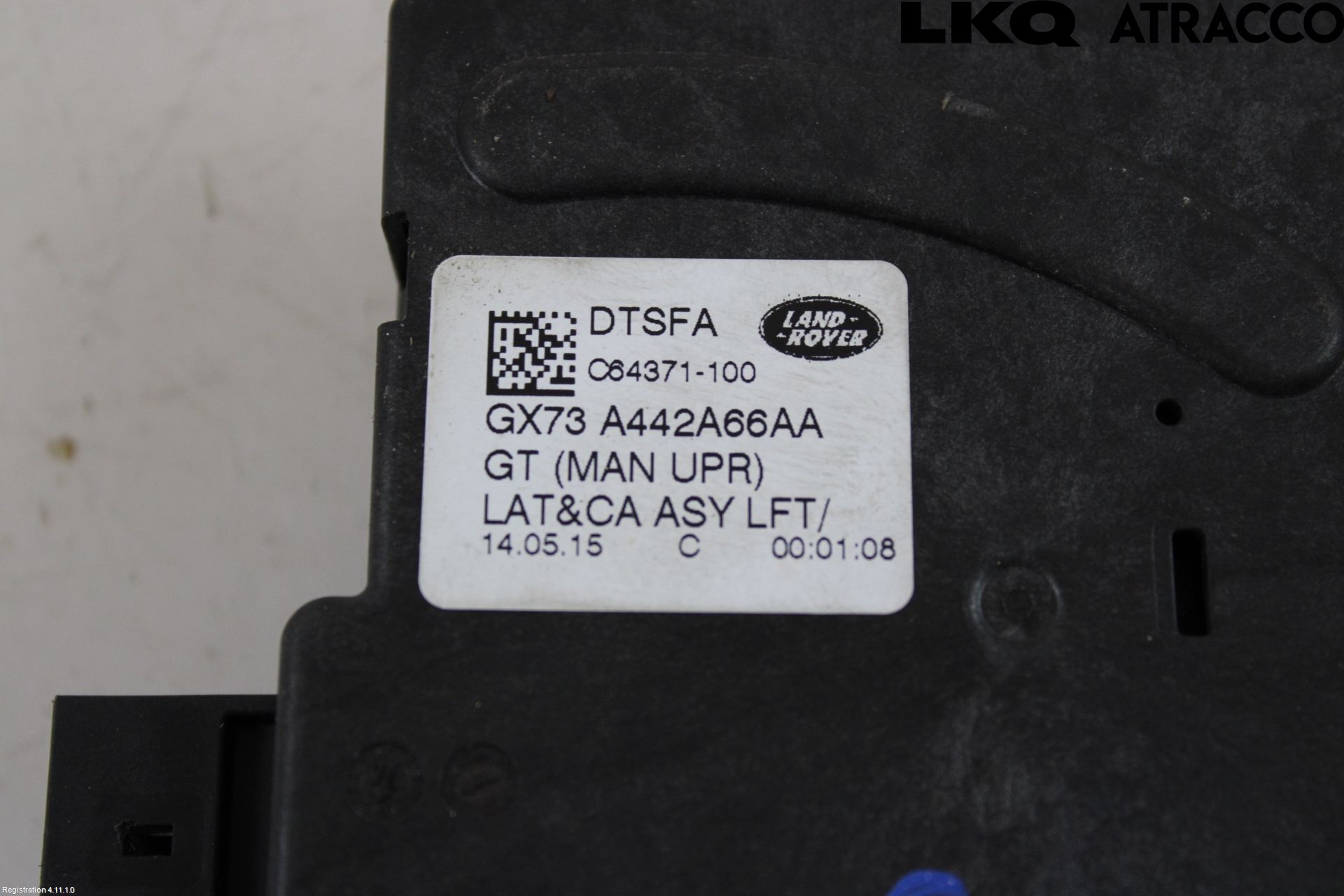 Jaguar XE (X760) 15-24 Låskista Baklucka