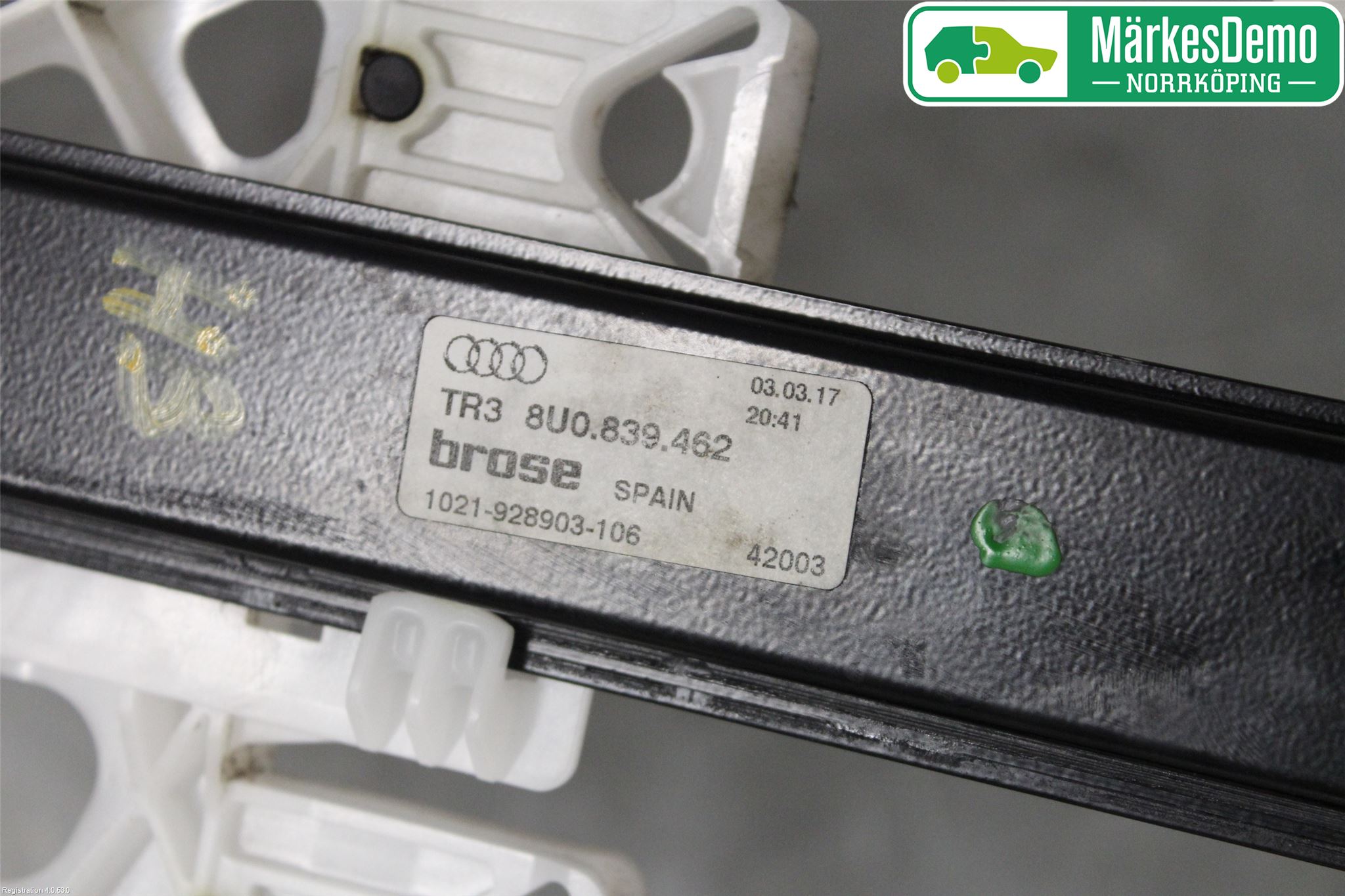 Audi Q3 8U 12-18 Fönsterhiss El Kompl