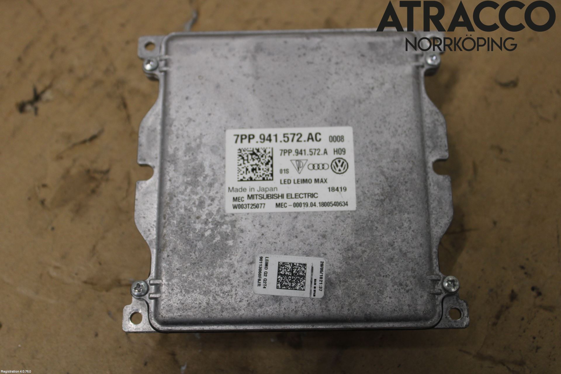 Audi Q2/SQ2 17- Styrenhet Strålkastare