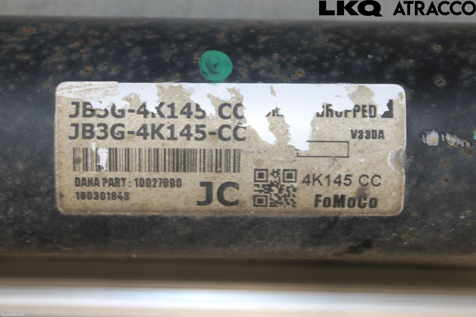 Ford RANGER EU 12-23 Mellanaxel Komp