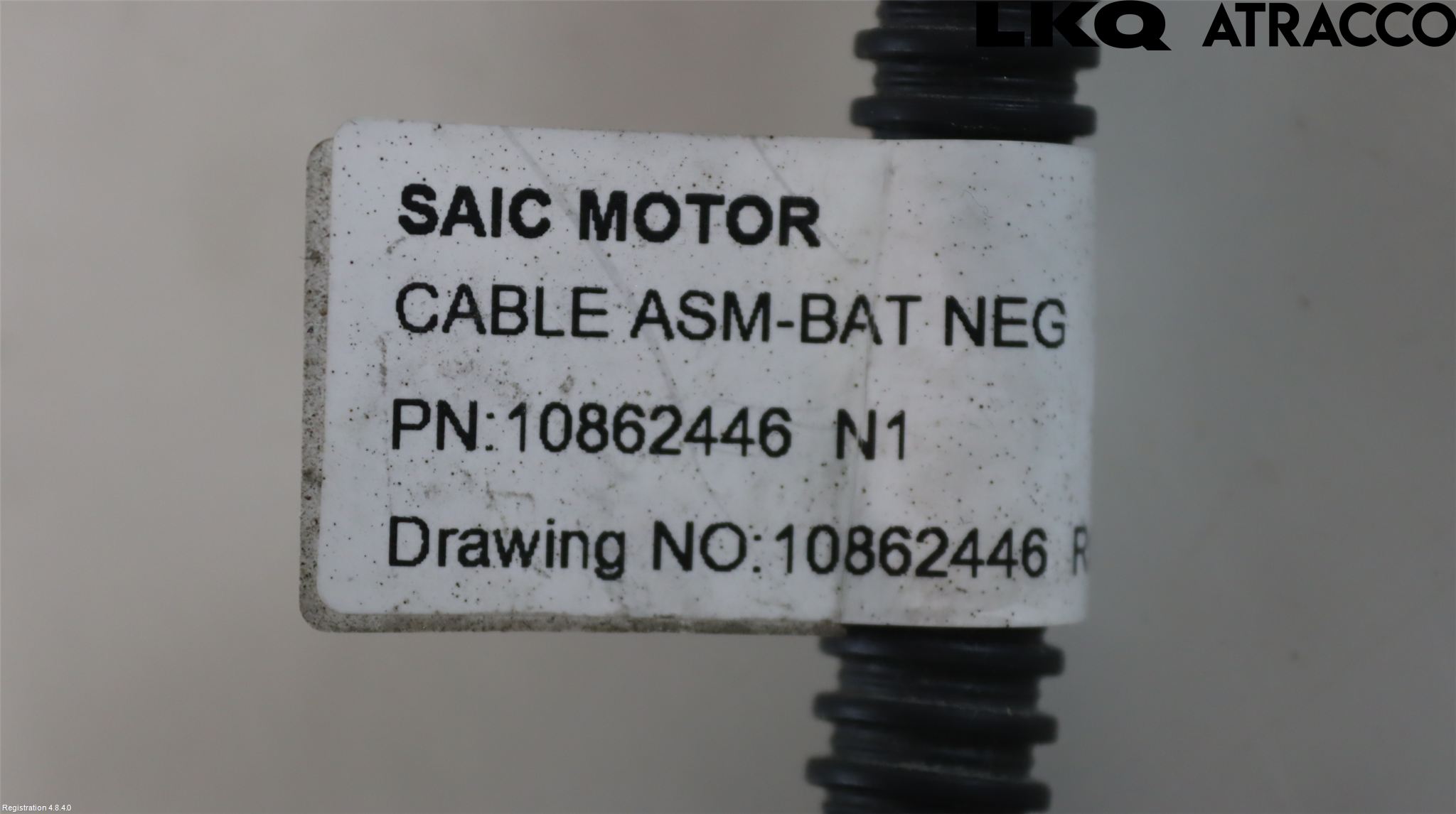 MG MARVEL R 22- Batterikabel