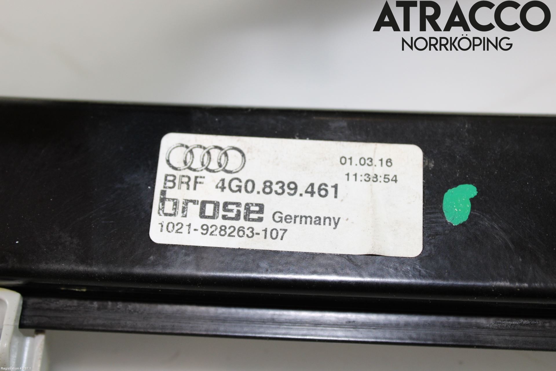 Audi A6/S6 4G 11-18 Fönsterhiss El Kompl