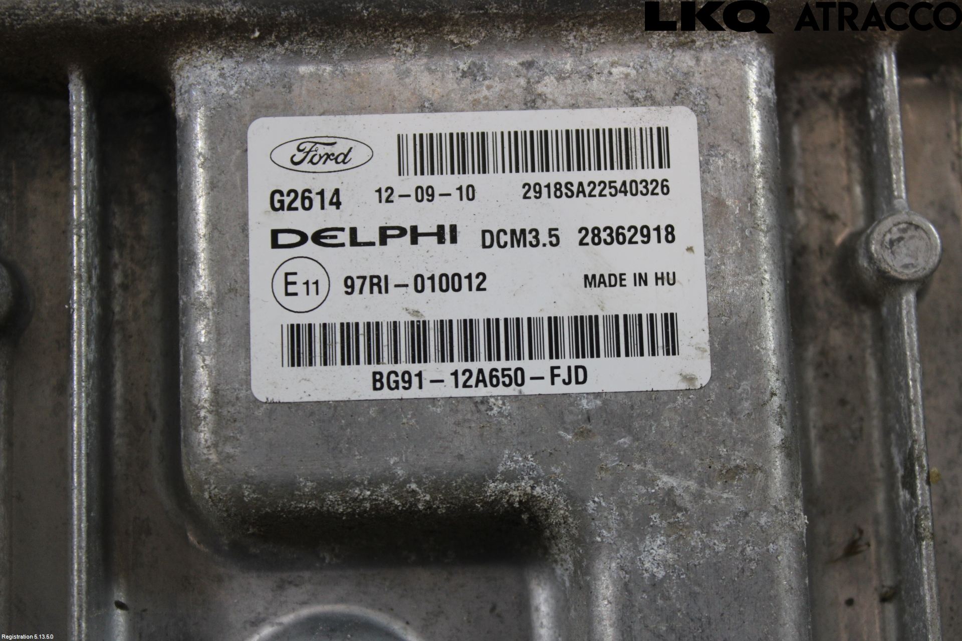 Ford MONDEO 07-15 Styrenhet Inspump Diesel