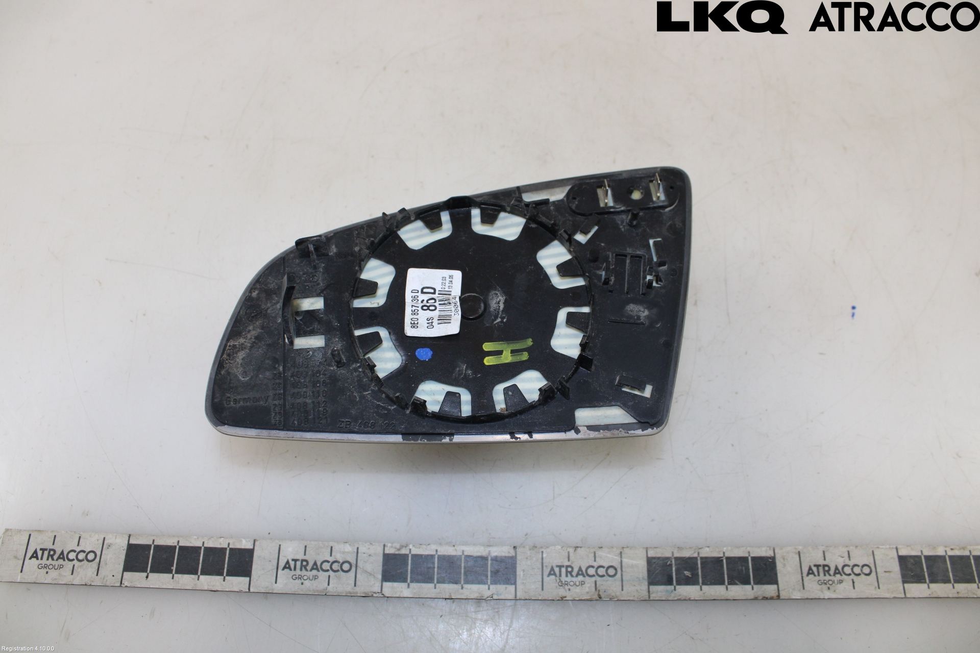 Audi A6/S6     05-11 Spegelglas Hö