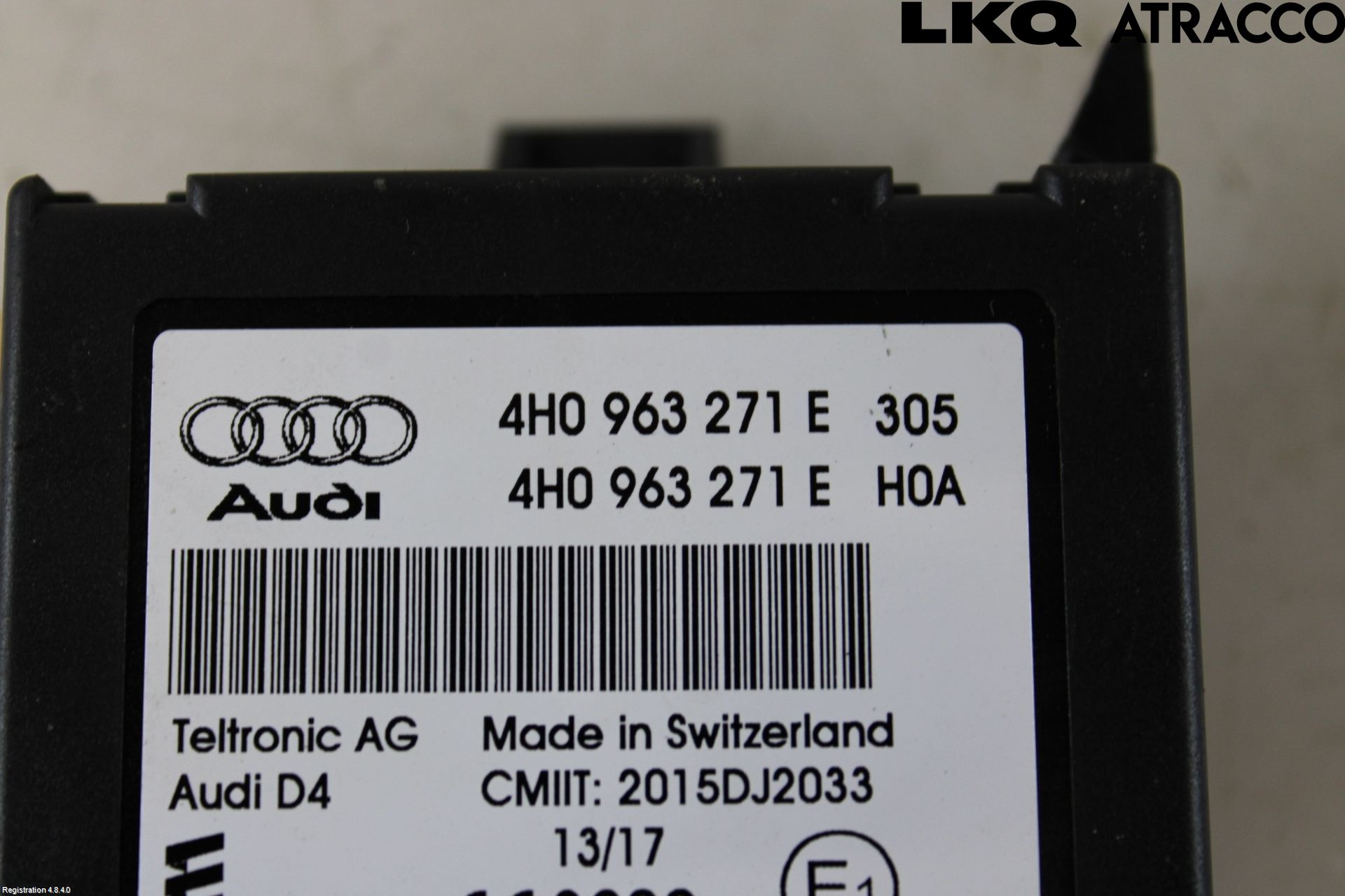 Audi Q7/SQ7 Styrenhet Bensin-Dieselvärmare