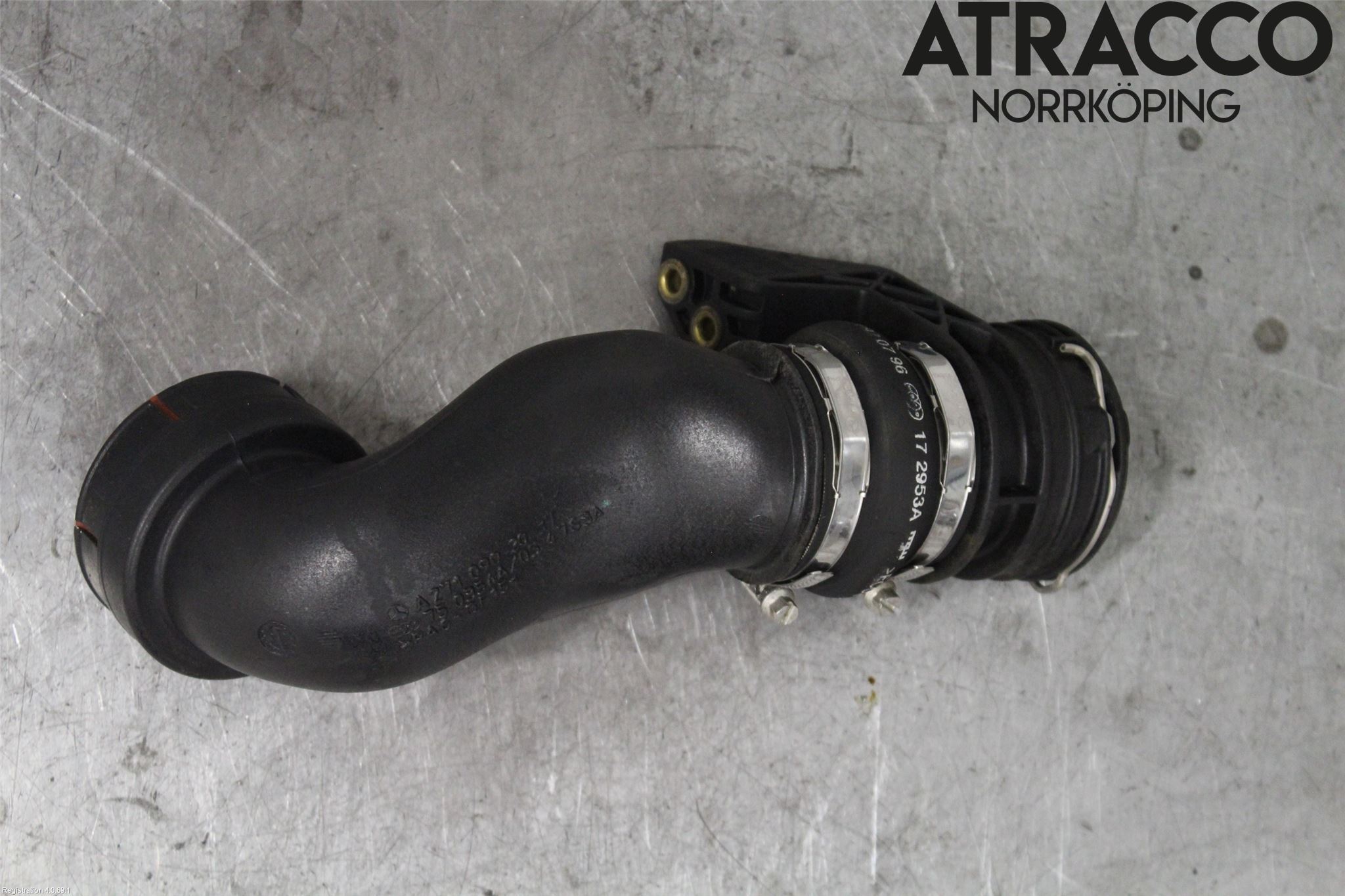 Mercedes-Benz MB SLK 200-350 (R171) 05-11 Laddluft-Intercoolerrör