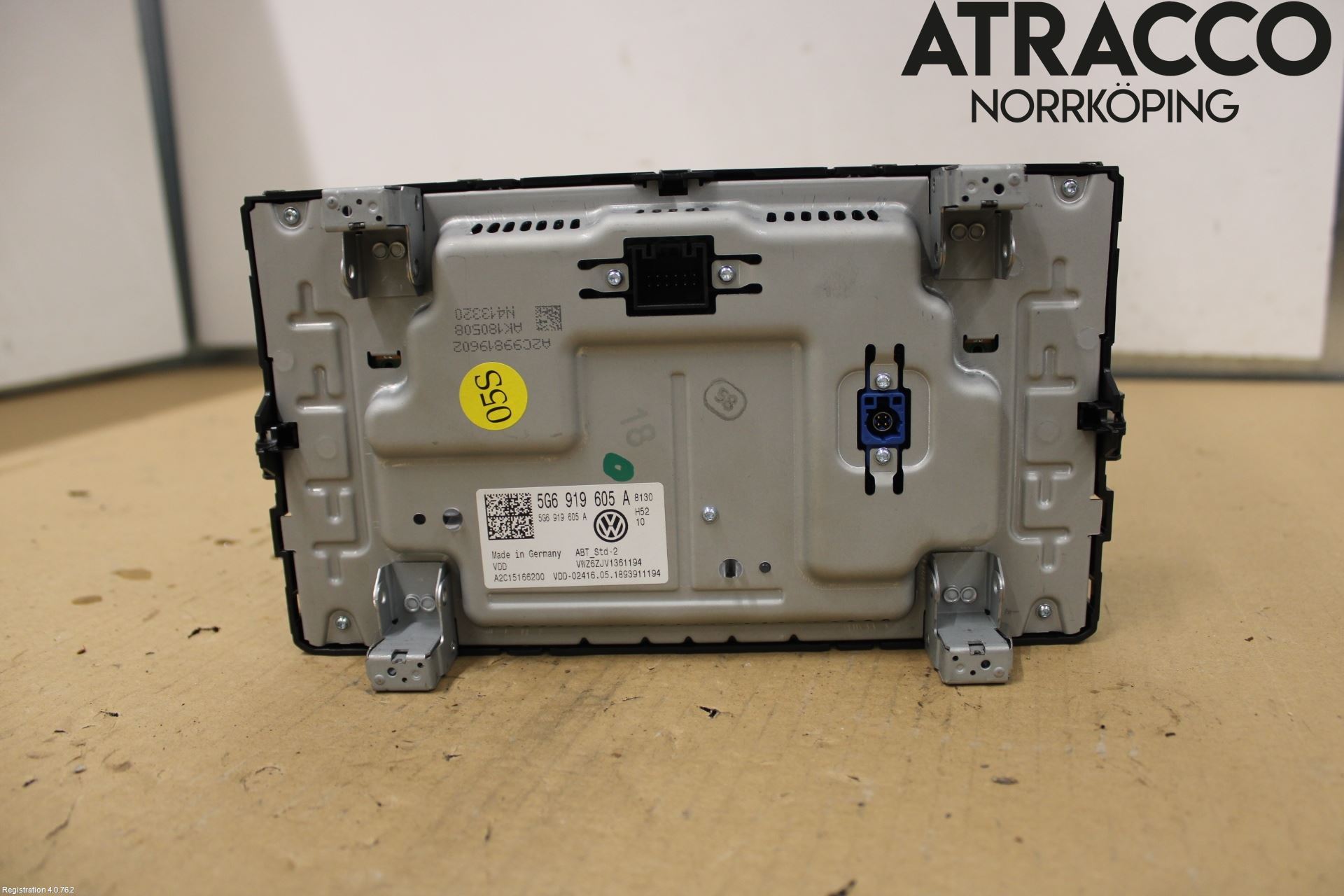 Volkswagen VW PASSAT 15-19 Multifunktionsdisplay