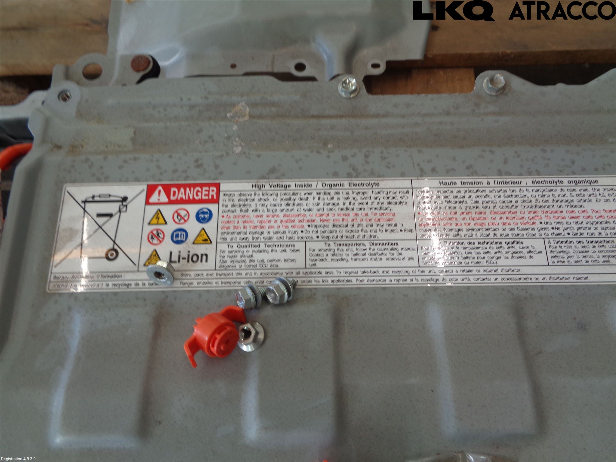 Toyota COROLLA 19- Batteri Högspänning