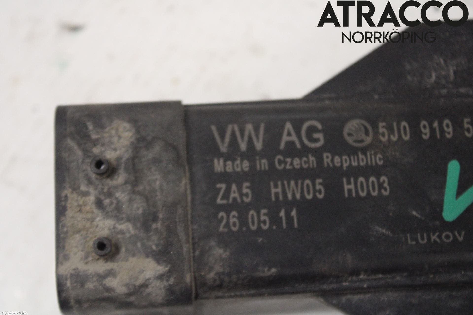 Volkswagen VW POLO 10-17 Kylfläktsmotstånd