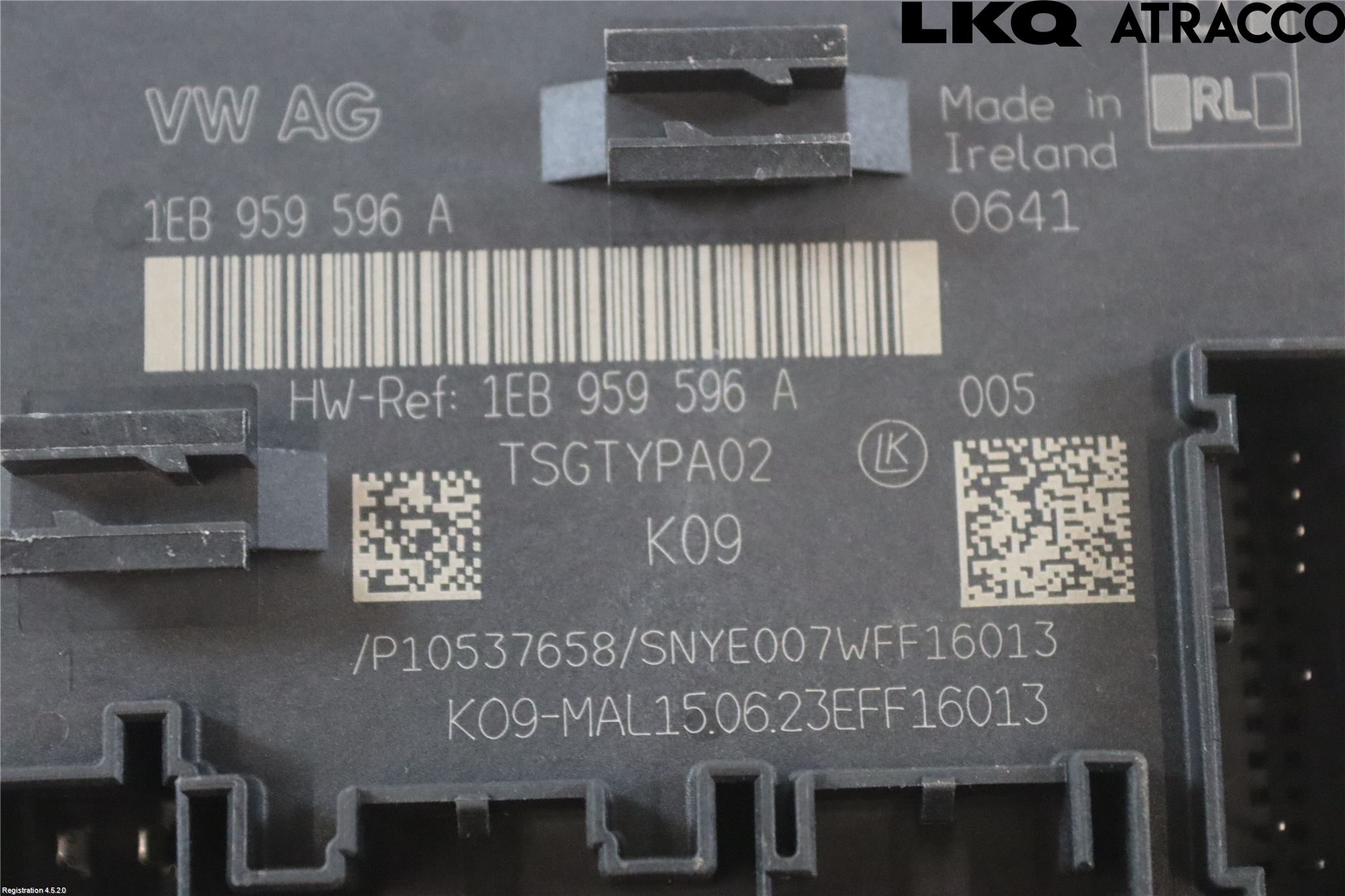 Audi Q4 E-TRON FZ 22- Styrenhet Dörr