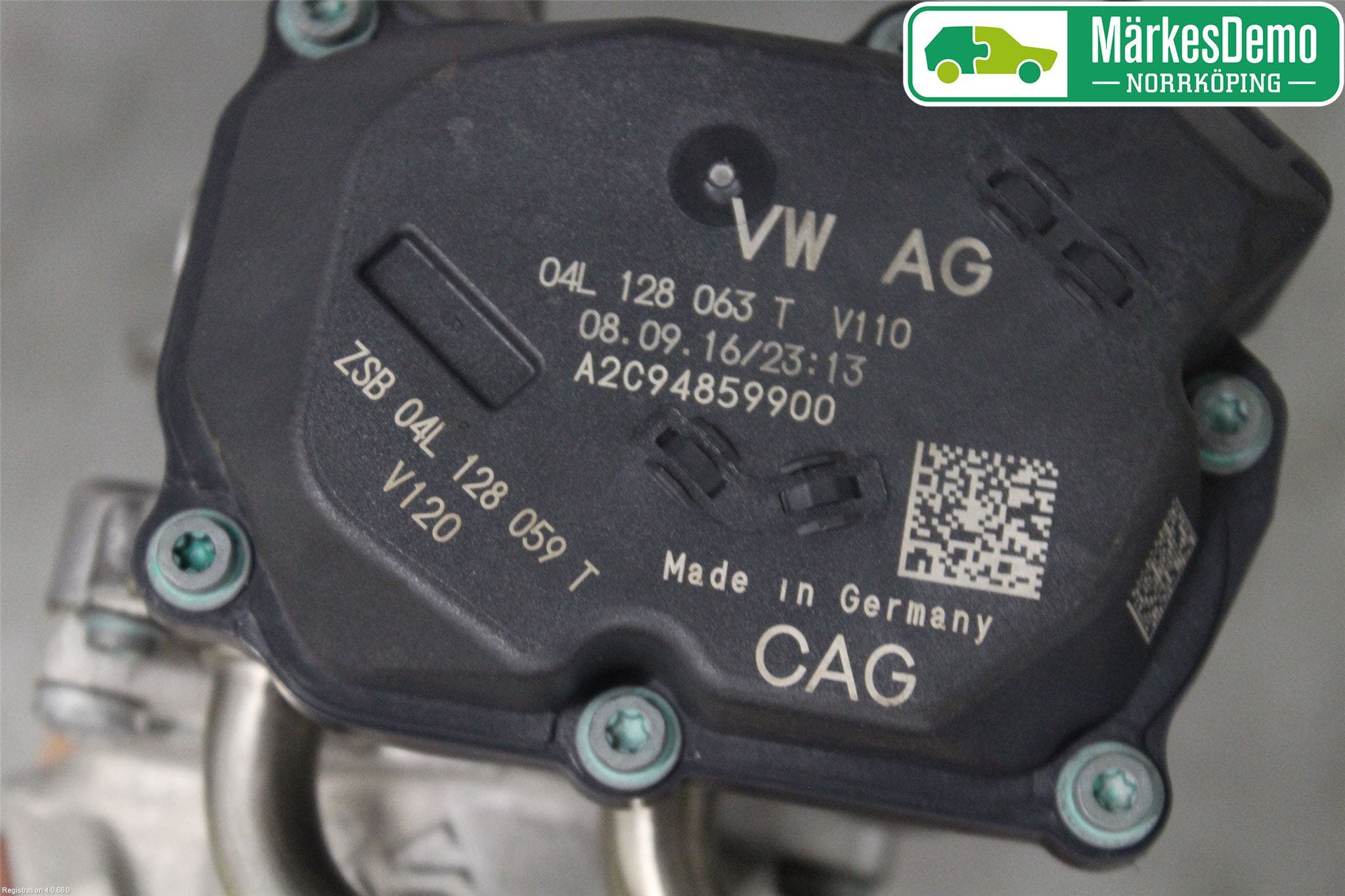 Volkswagen VW GOLF / E-GOLF VII 13-20 Injspjällhus