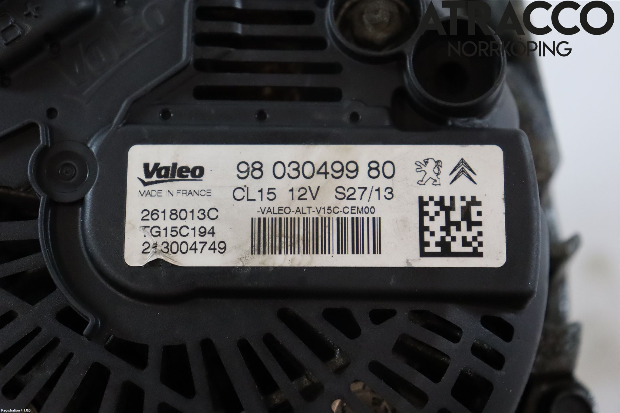Citroen C4 AIRCROSS Generator