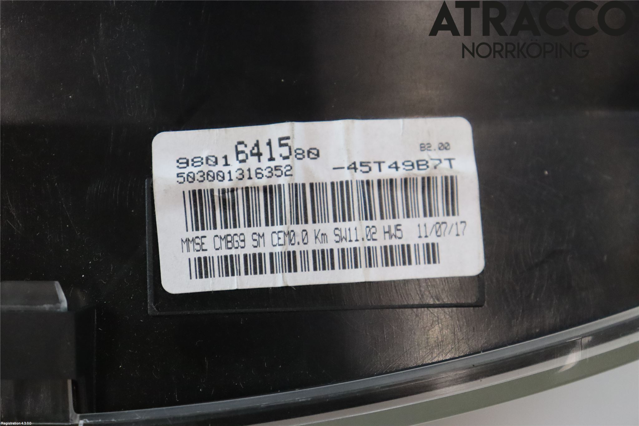 Citroen BERLINGO 08-18 Instrument Komb