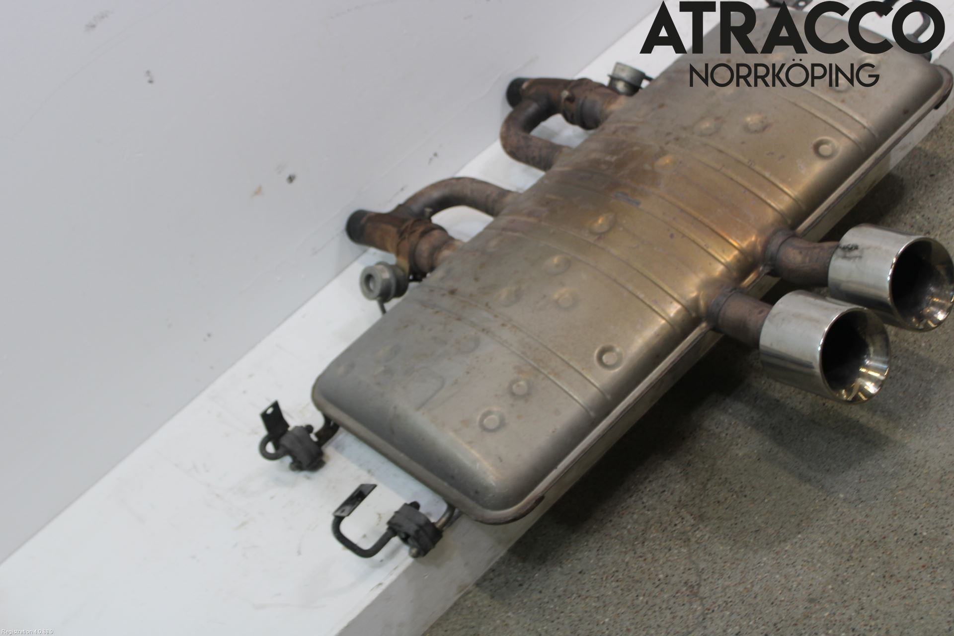 Jaguar F-TYPE Avgas Bakre Dämpare