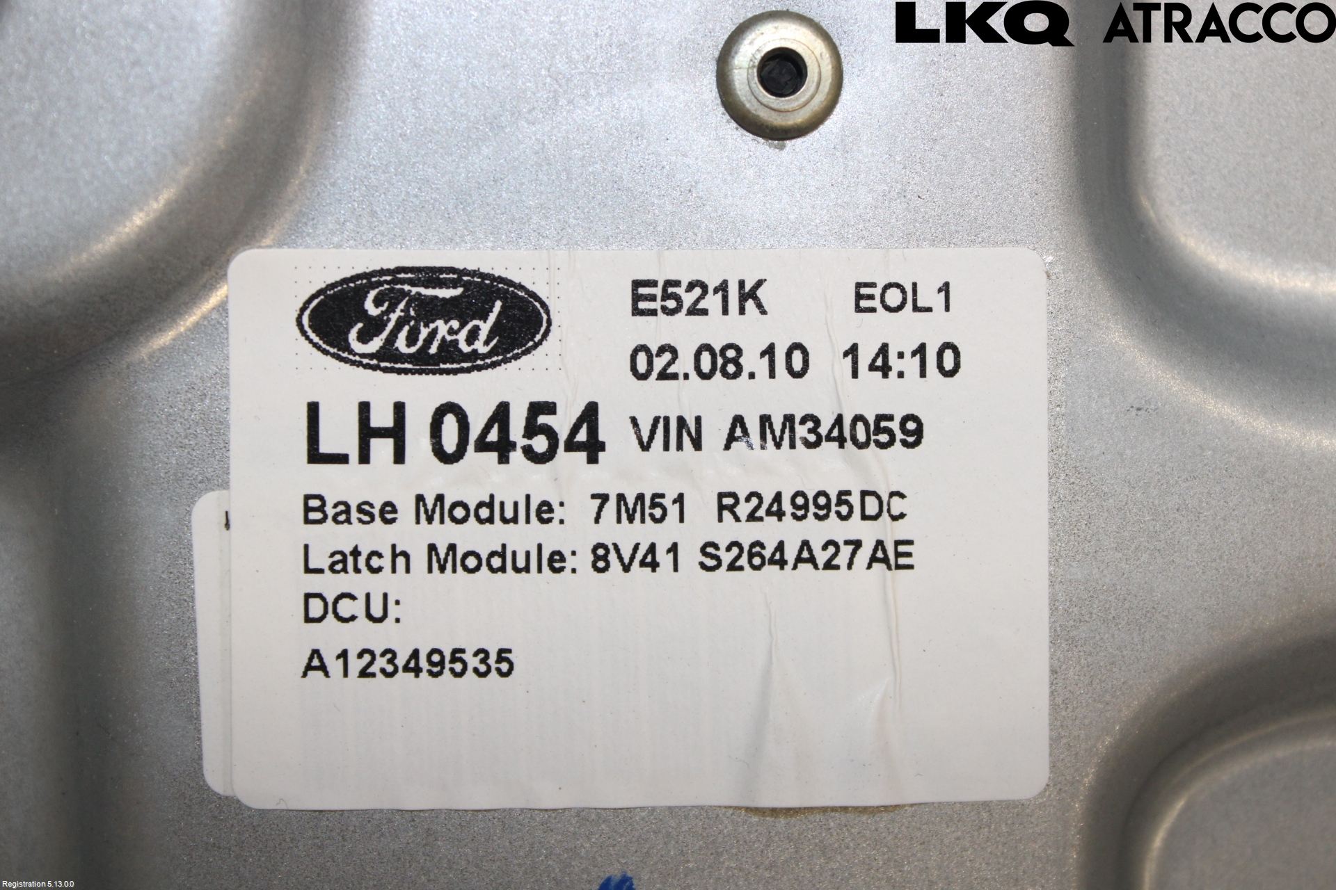 Ford KUGA 08-12 Fönsterhiss El Kompl
