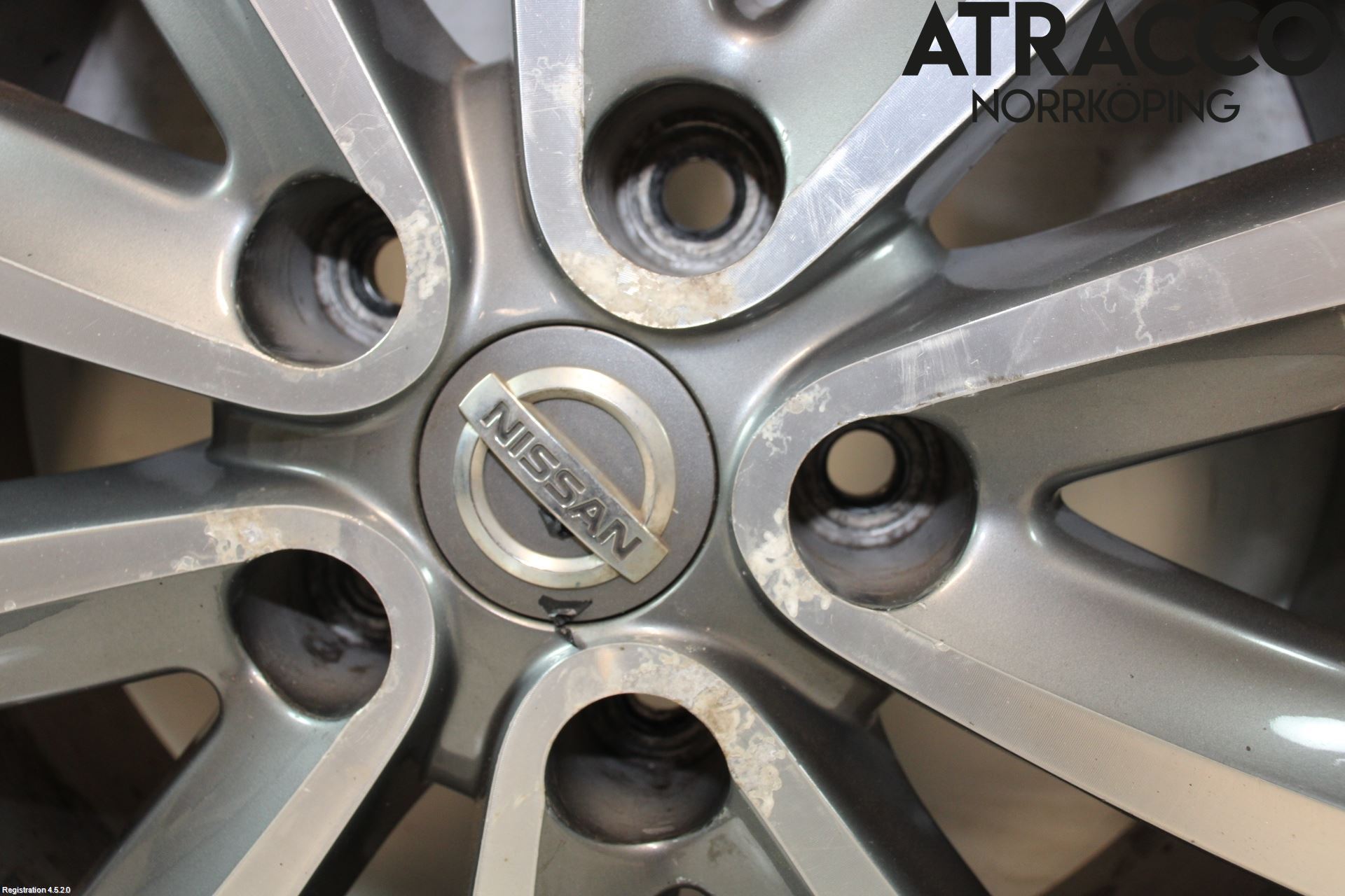 Nissan QASHQAI 10-14 Fälgsats Aluminium