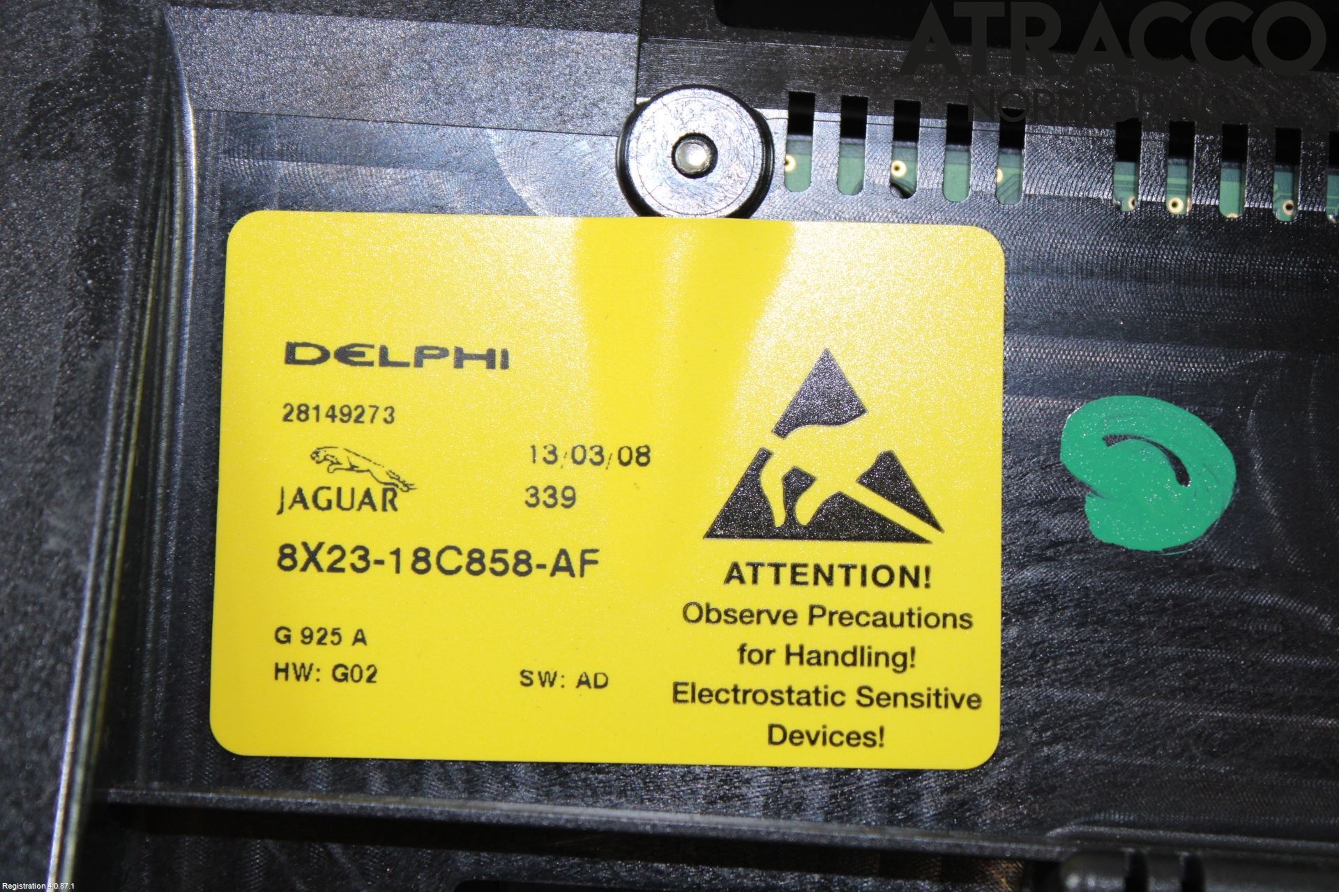 Jaguar XF 08-15 Värmereglage