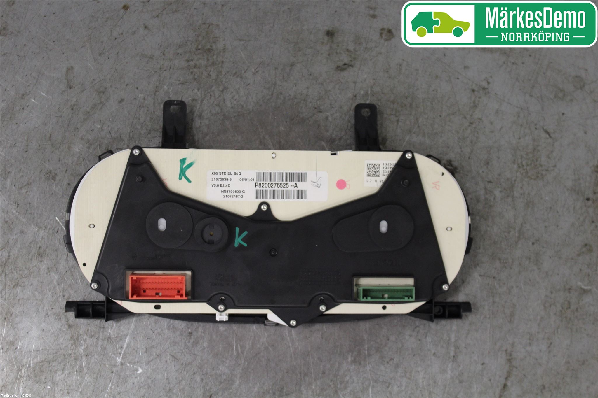 Renault CLIO II 01-08 Instrument Komb