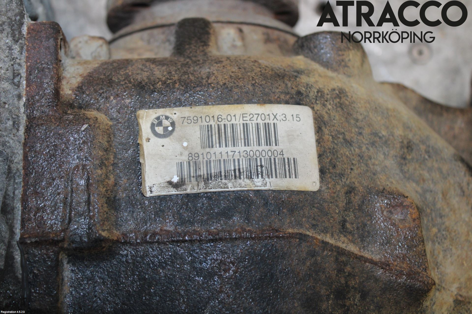 BMW 3 E92/93 Coupé/Cab 05-14 Bakväxel-Diff