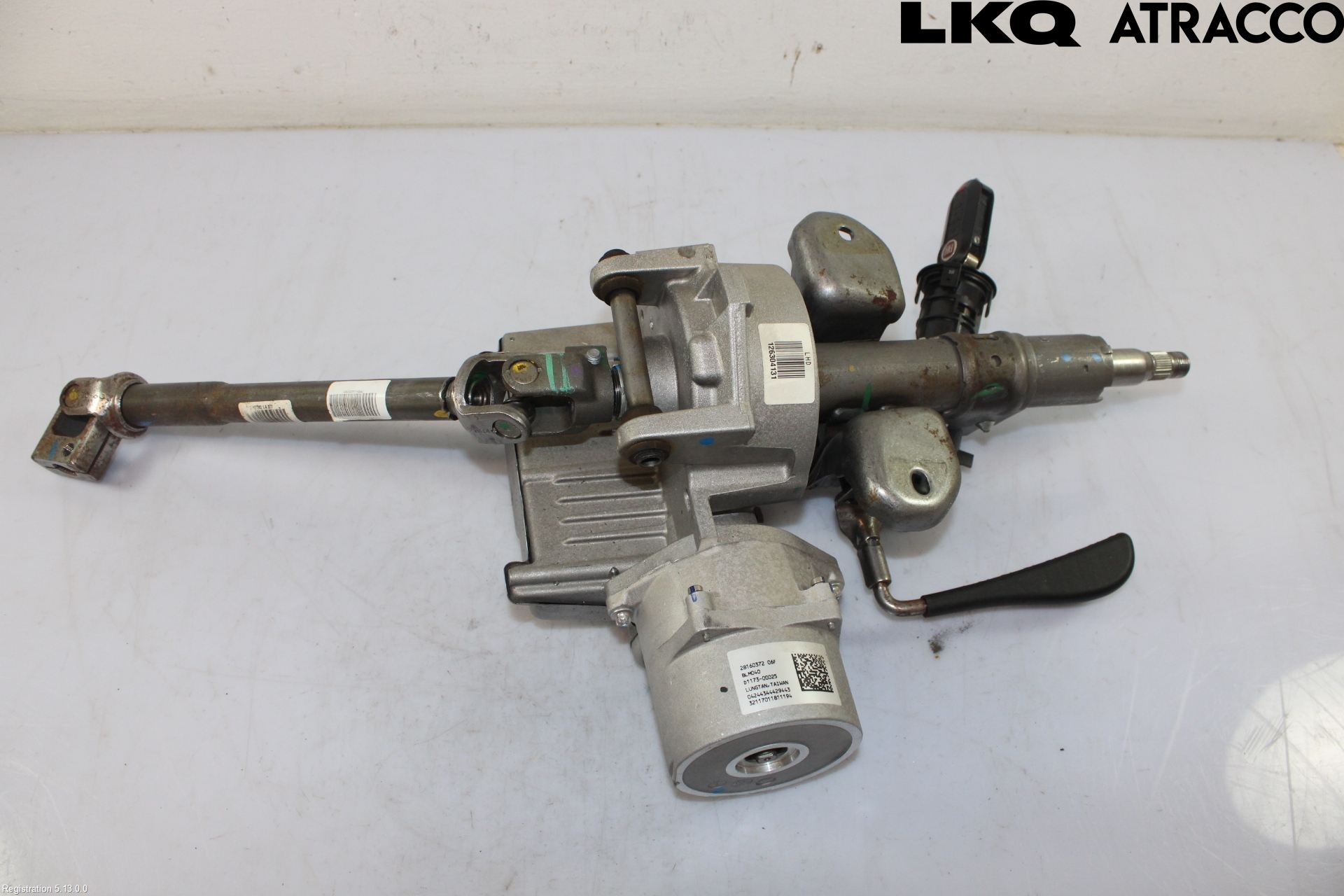 Fiat 500 07- Rattaxelagg Med Inb Servo