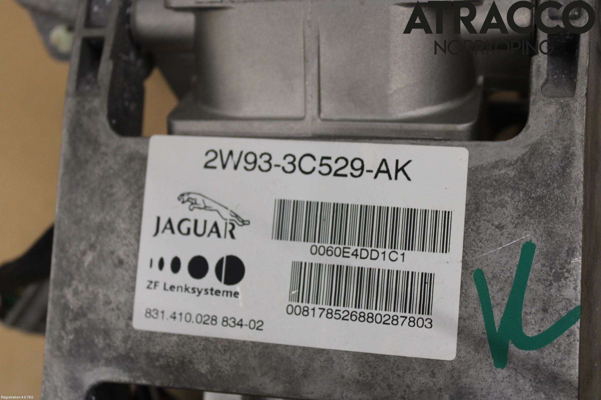 Jaguar XF 08-15 Rattaxelagg Justerbart