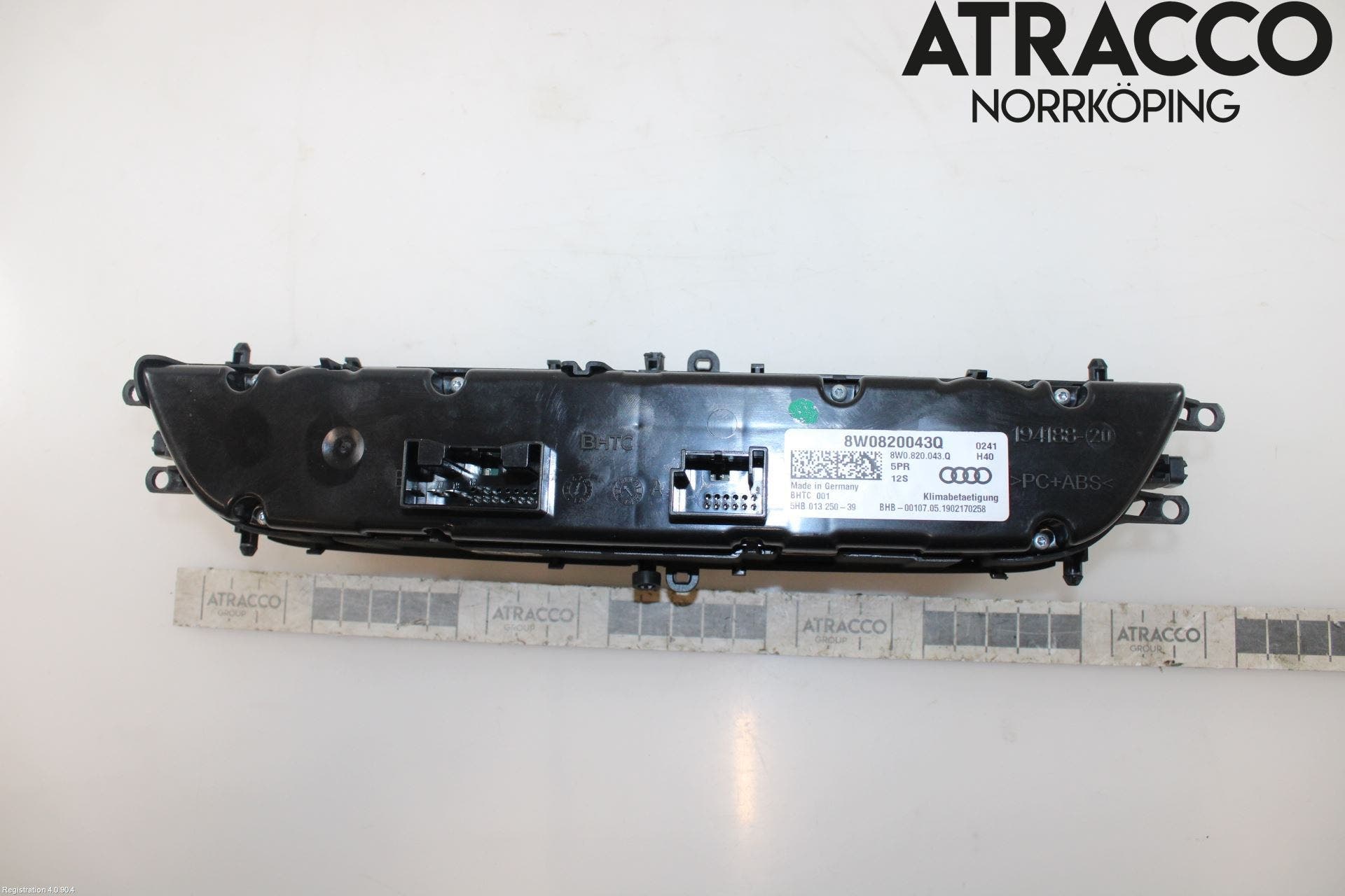 Audi A4/S4 B9 20- Värmereglage