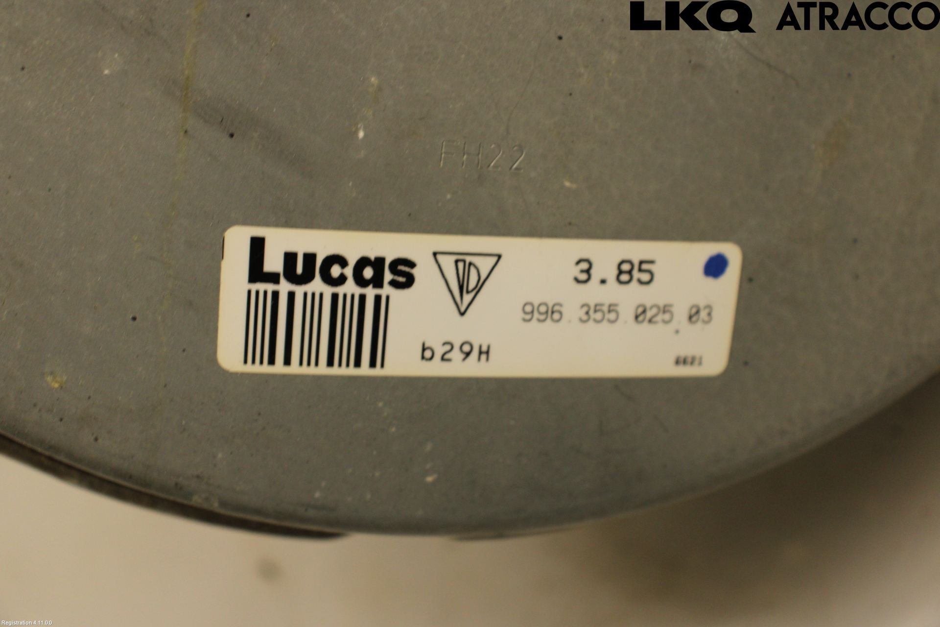 Porsche BOXSTER 96- Bromsservo