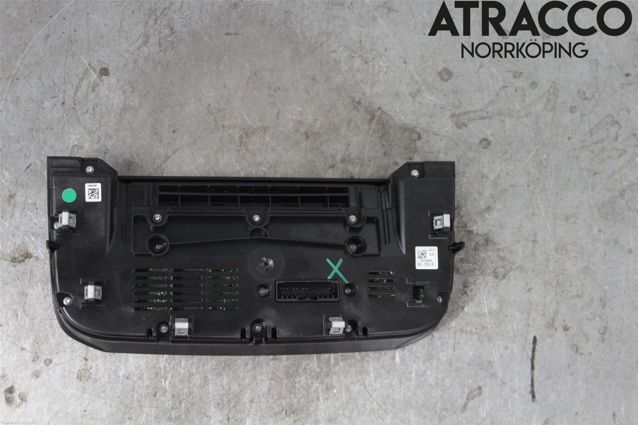 Jaguar F-PACE Värmereglage