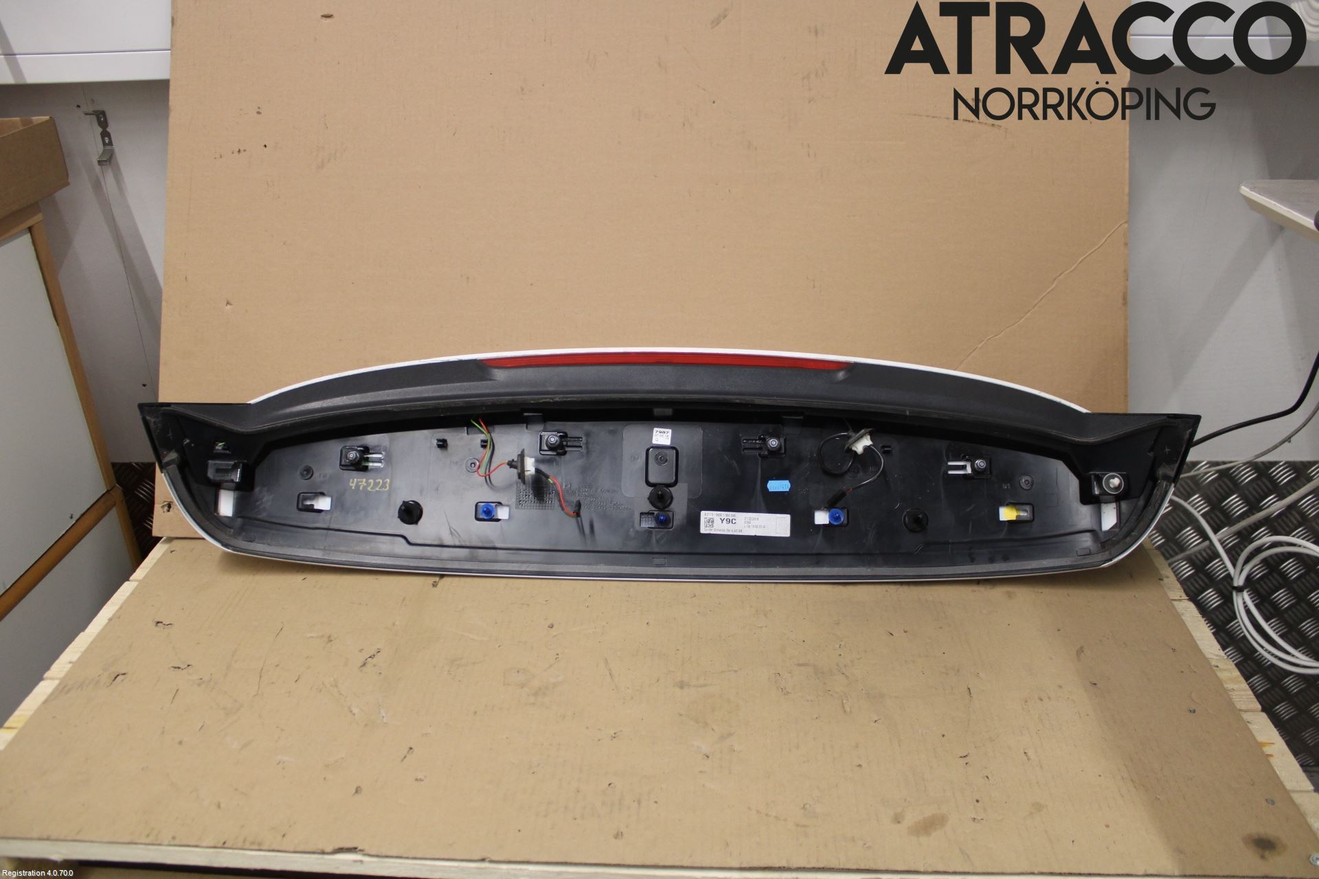 Audi A3/S3 8V 13-20 Spoiler Baklucka