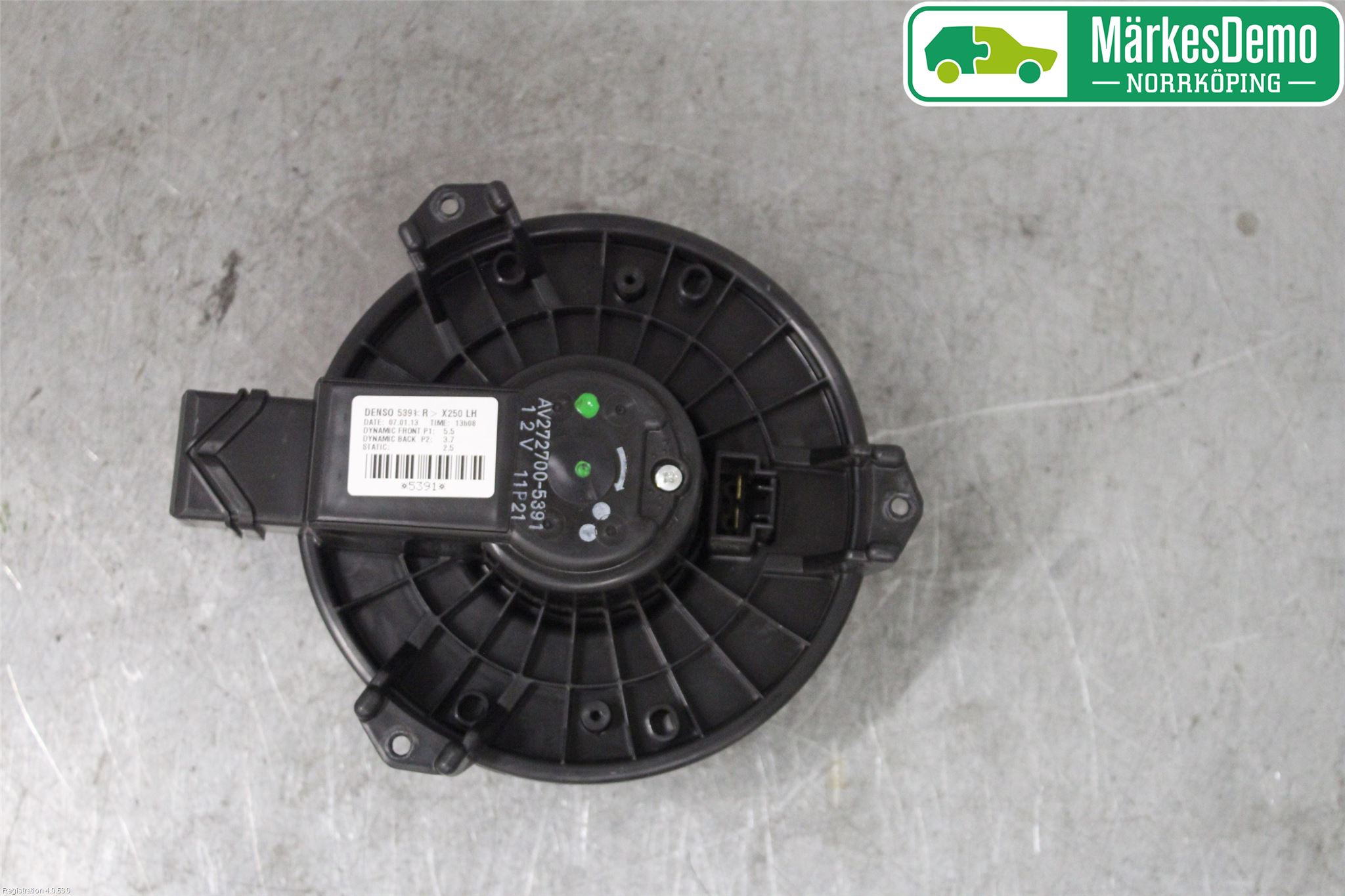 Jaguar XF 08-15 Värmefläkt