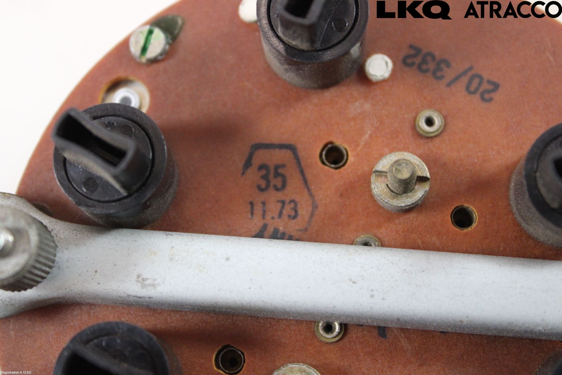 Saab 95/96 Instrument Bränsle-Temp