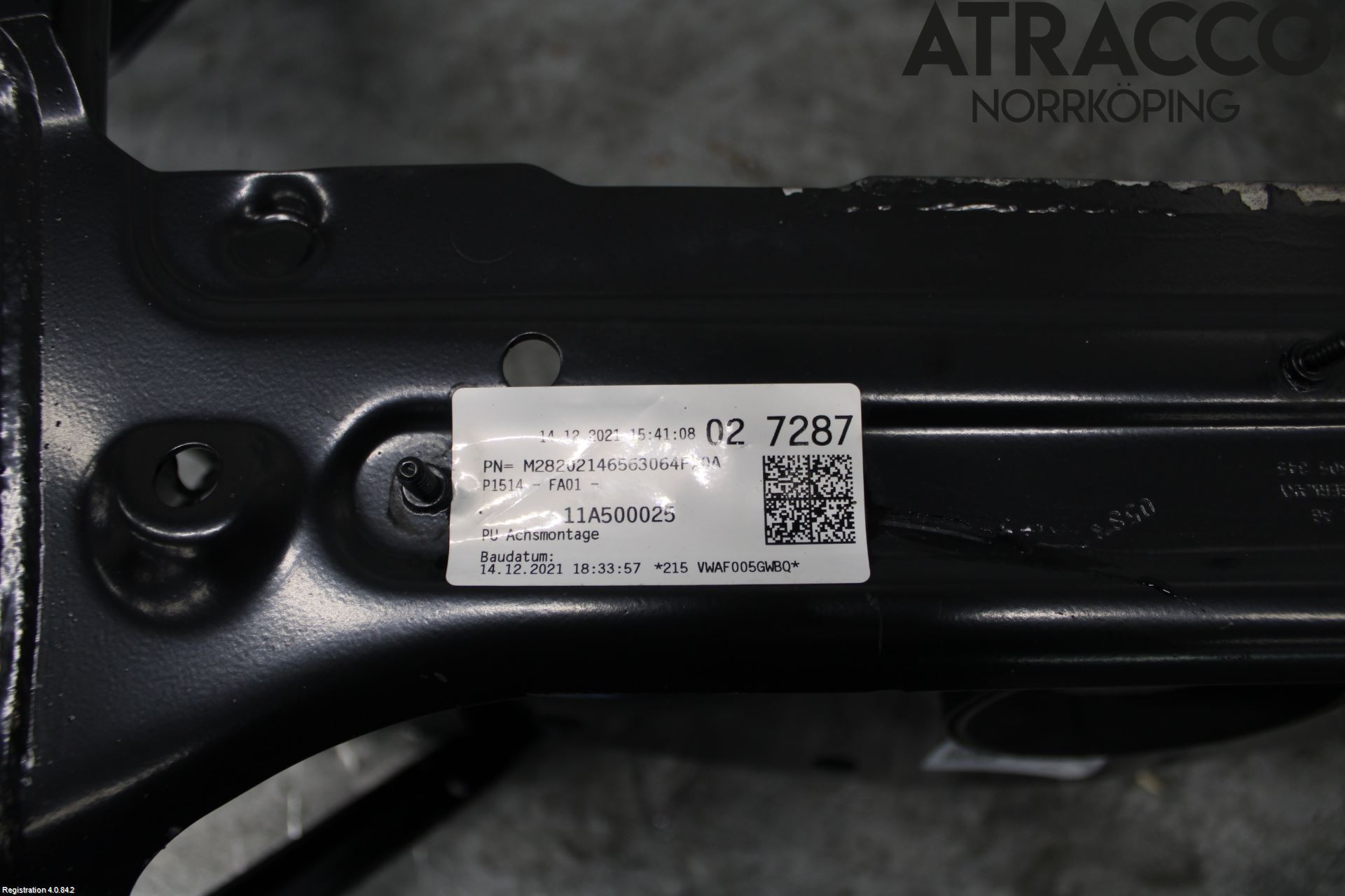 Volkswagen VW ID.4 21- Bakaxelbalk