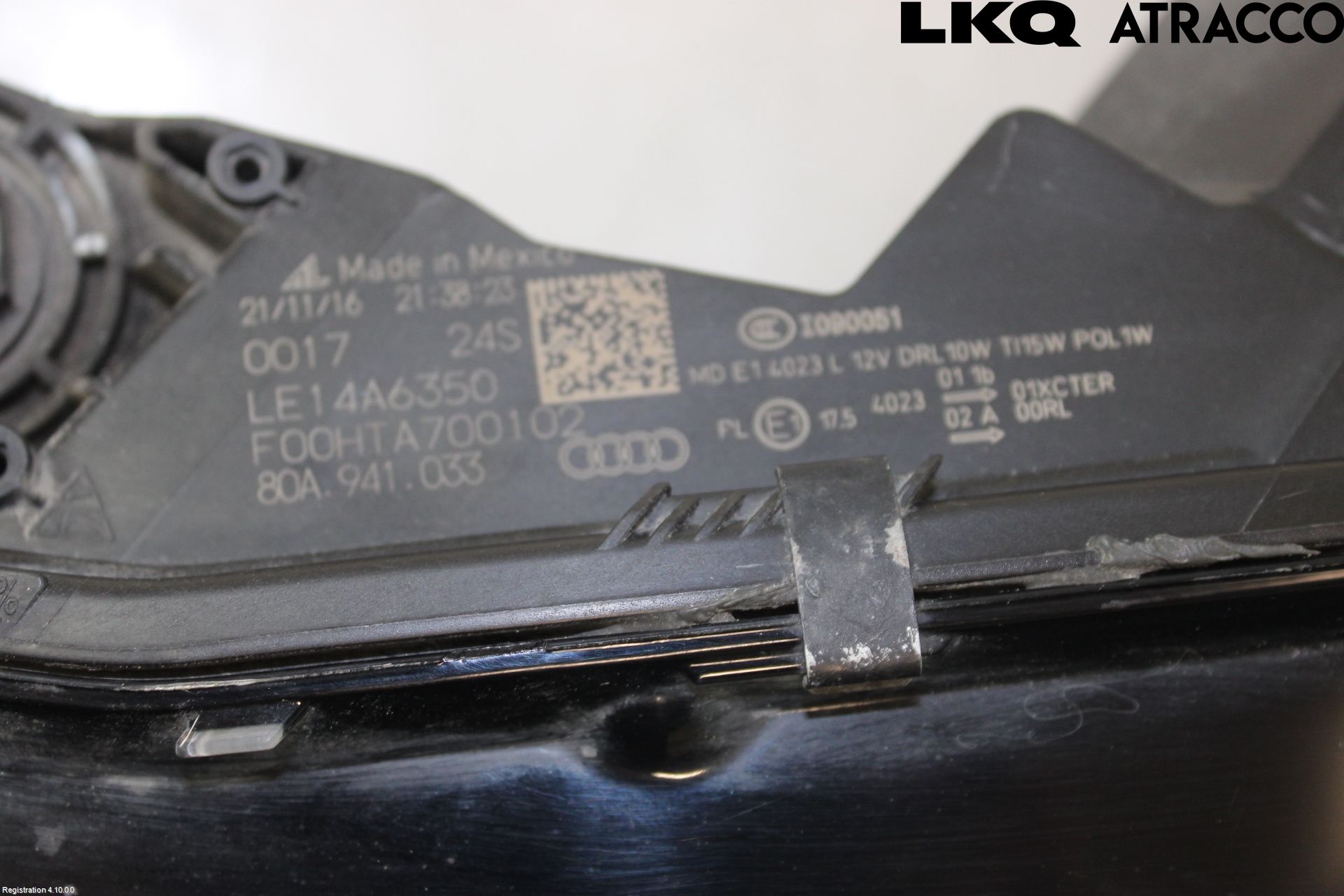 Audi Q5/SQ5 17- Strålkastare Vänster