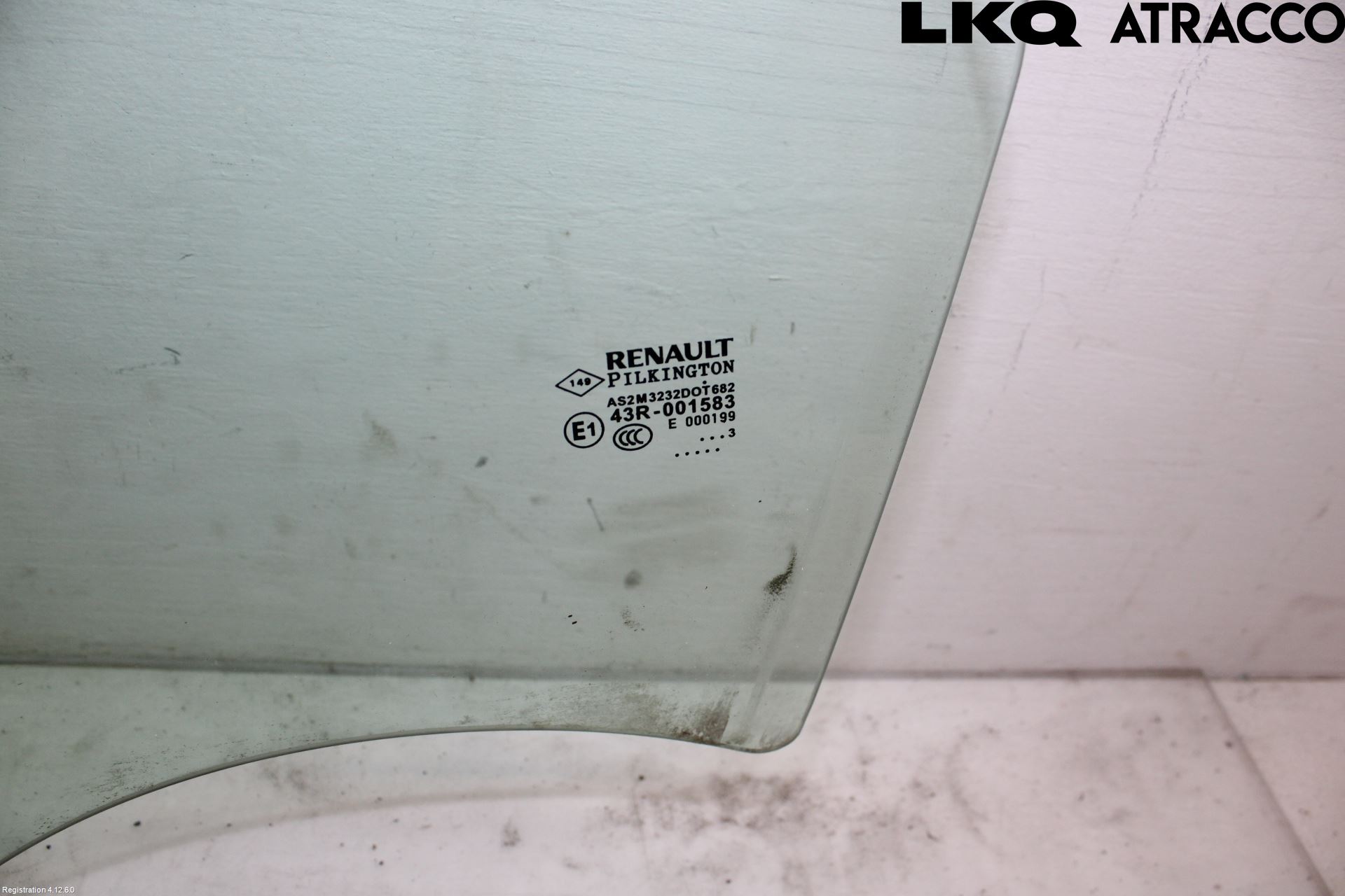 Renault CAPTUR 13-19 Dörruta Bak Vänster