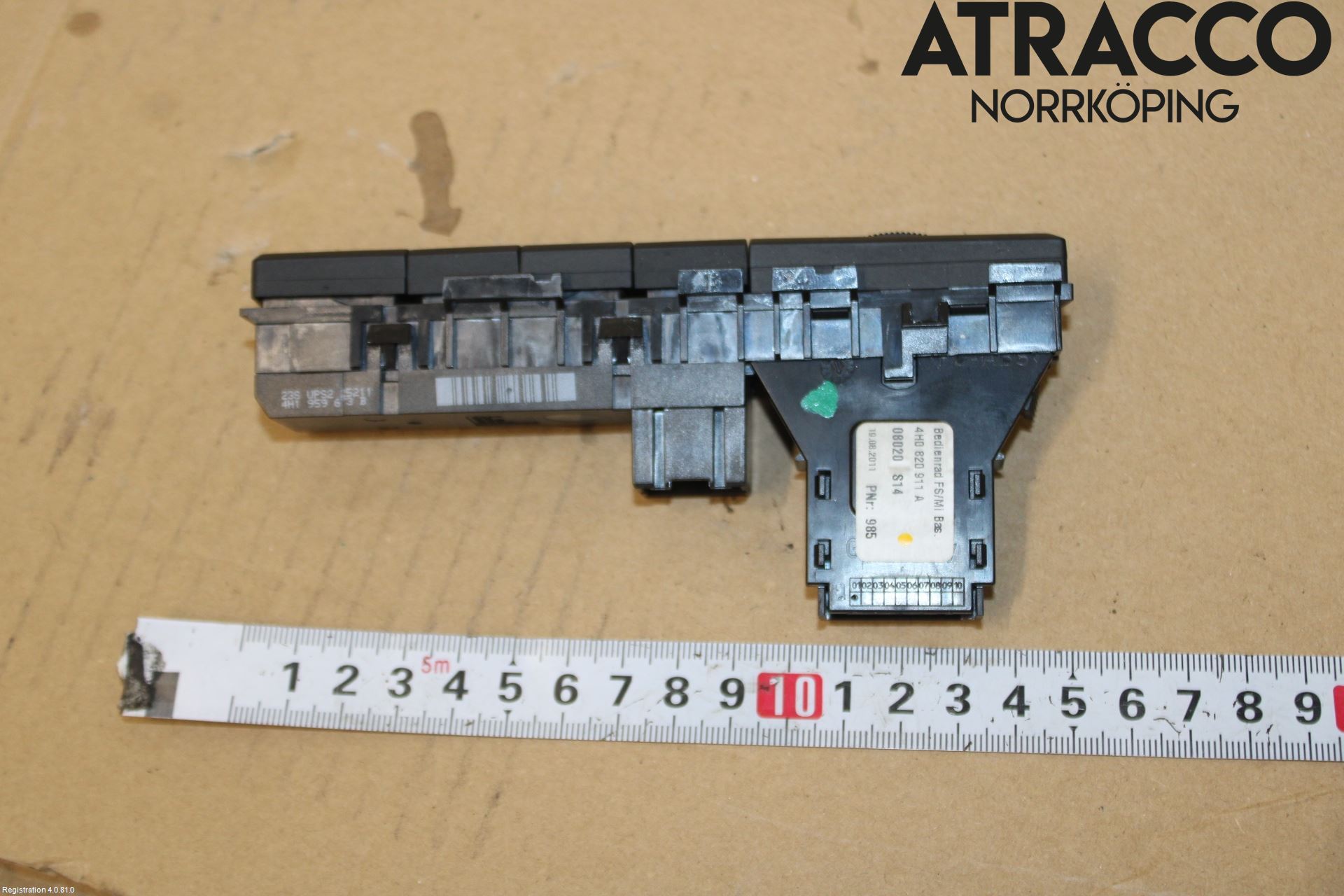 Audi A8/S8 4H 10-17 Strömställare Multifunktion