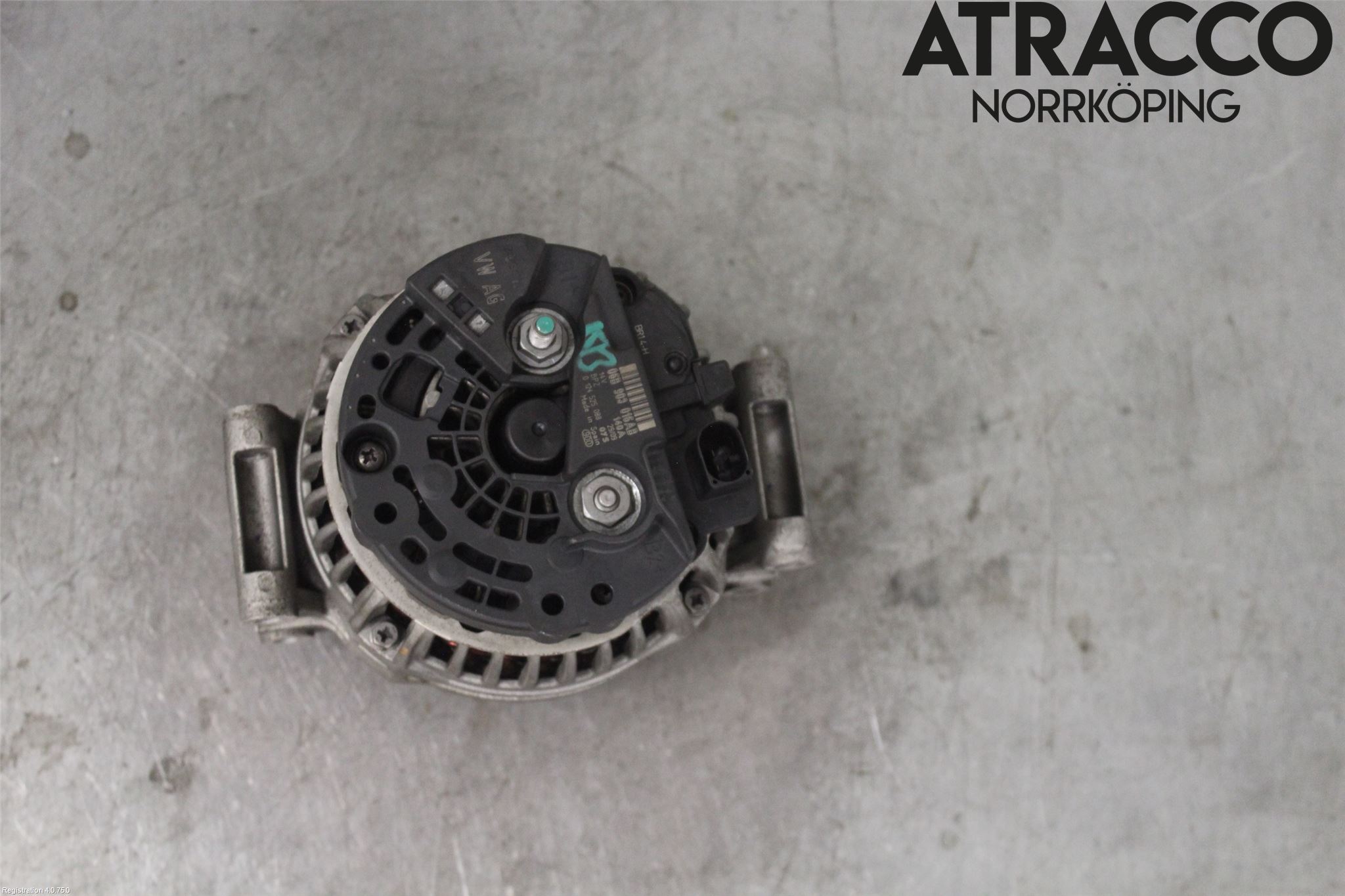 Volkswagen VW GOLF VI 09-13 Generator