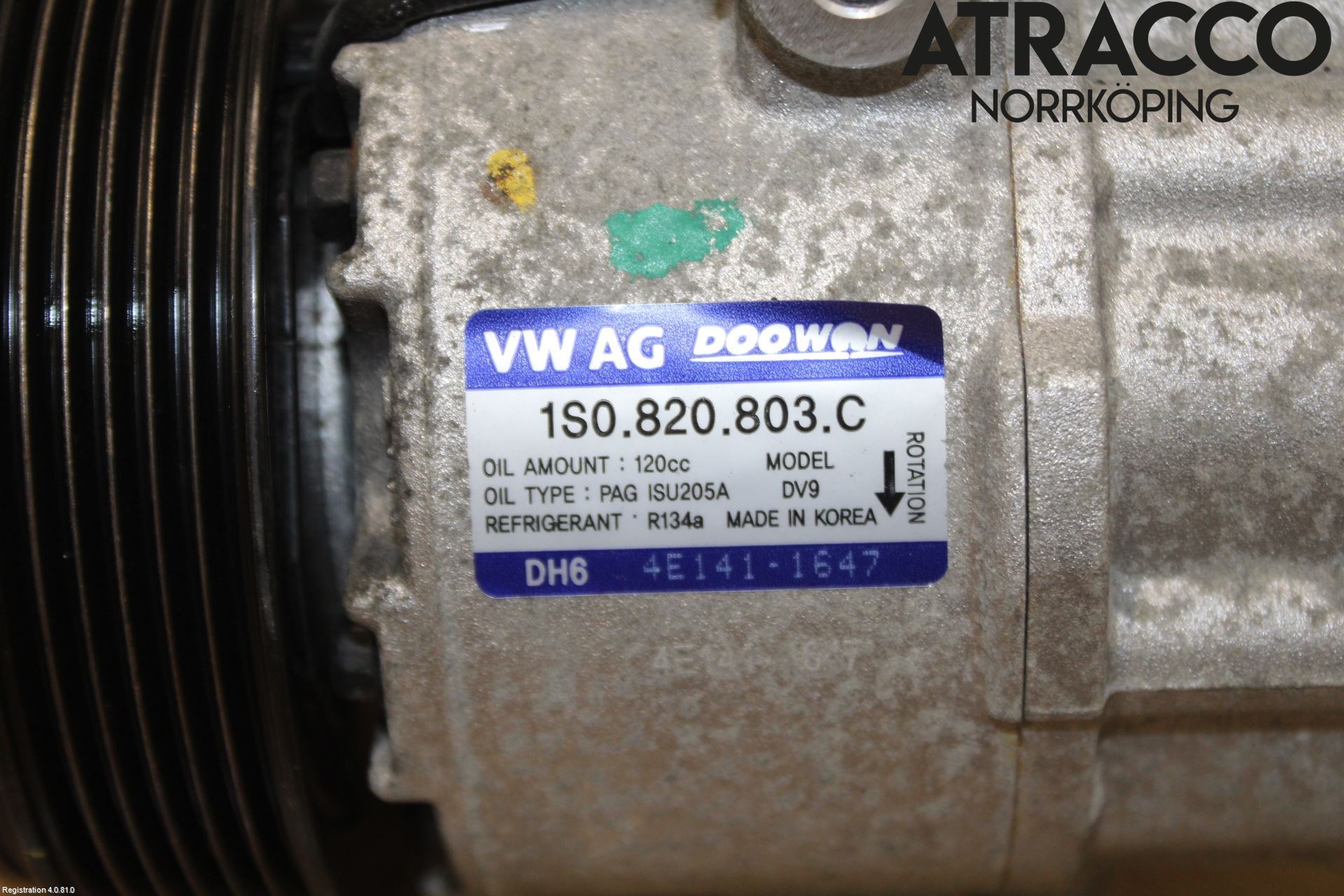 Volkswagen VW UP! / E-UP! Ac Kompressor