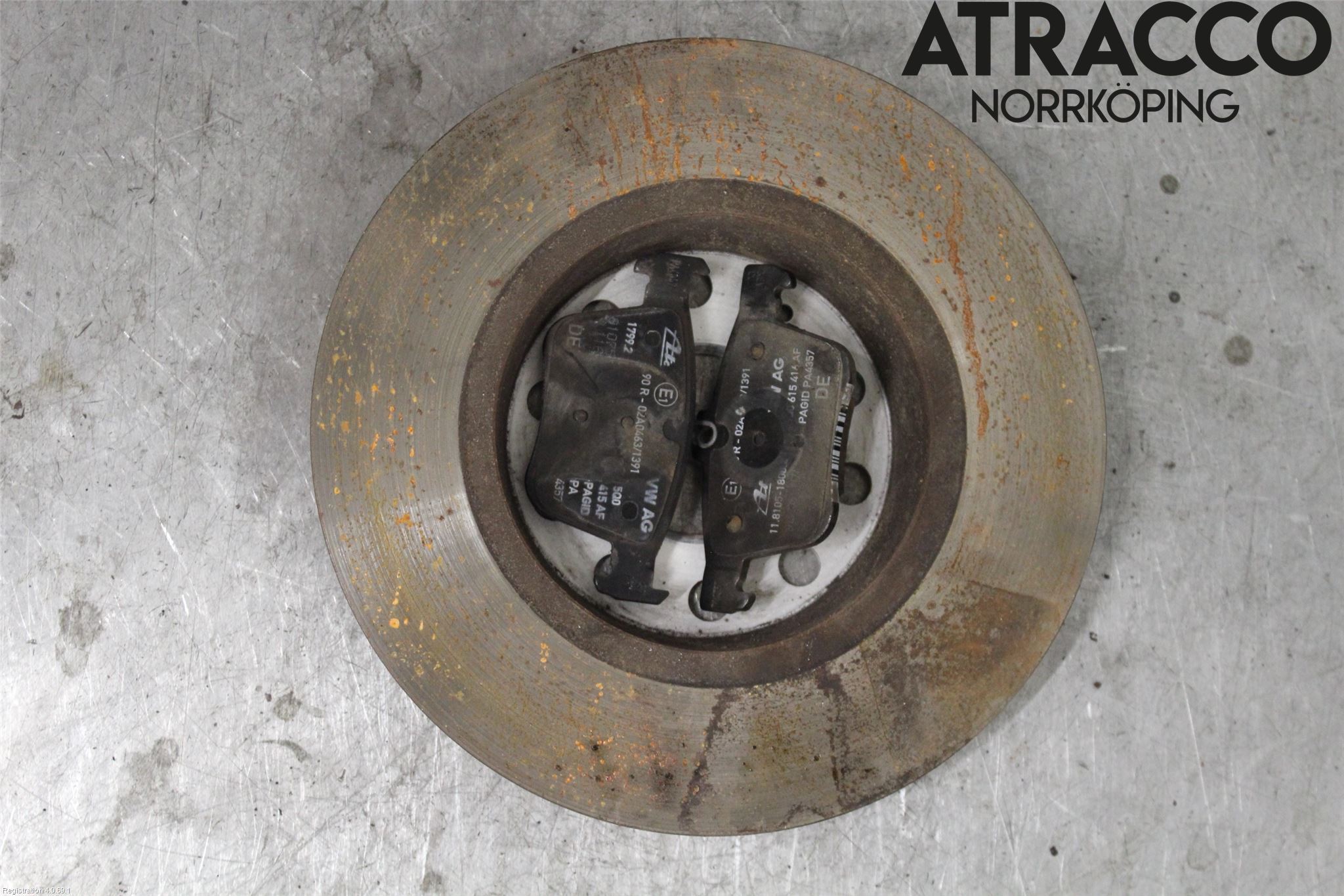 Seat LEON 13-20 Bromsskiva Bak