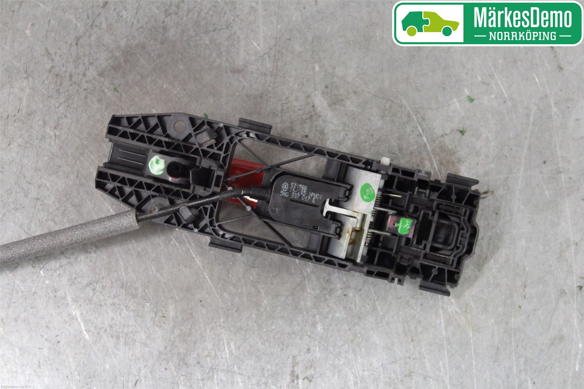 Skoda RAPID Dörrhandtag Yttre Hö