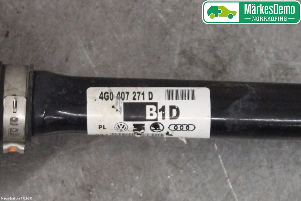 Audi A6/S6 4G 11-18 Drivaxel Fram Vänster