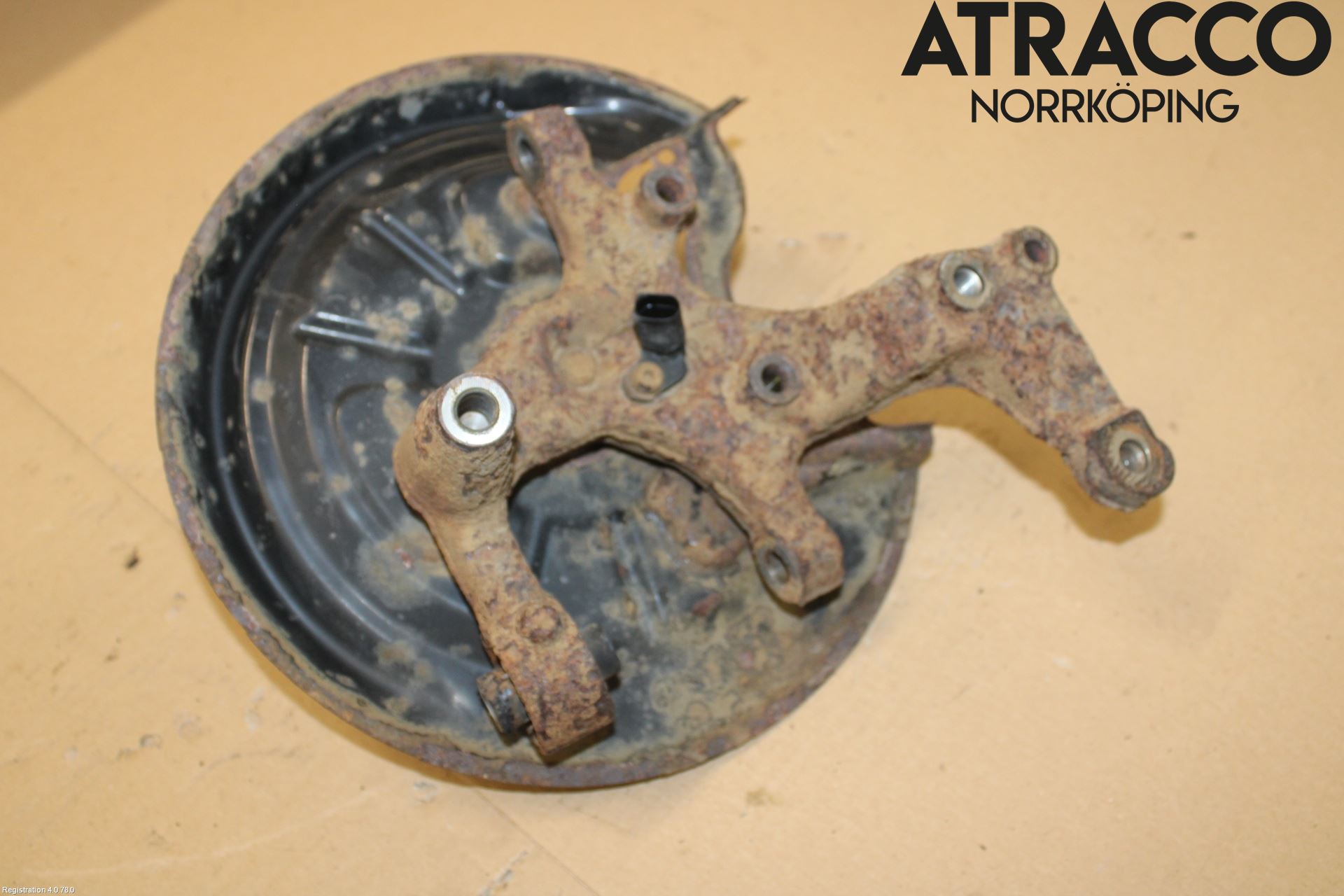 Volkswagen VW GOLF VI 09-13 Hjullagerhus-Spindel Vä B