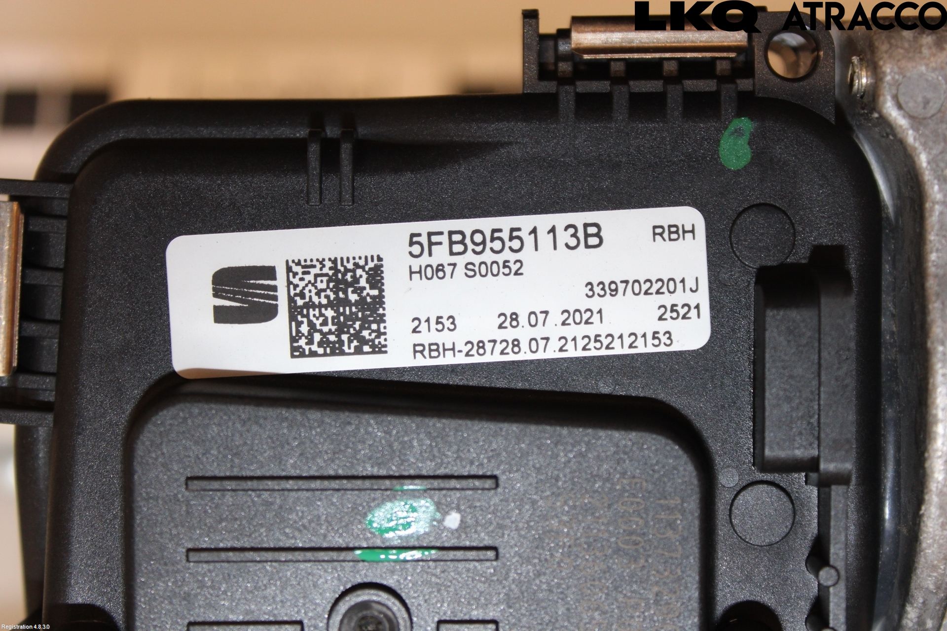 Seat LEON 20- Torkarmekanism Vindruta