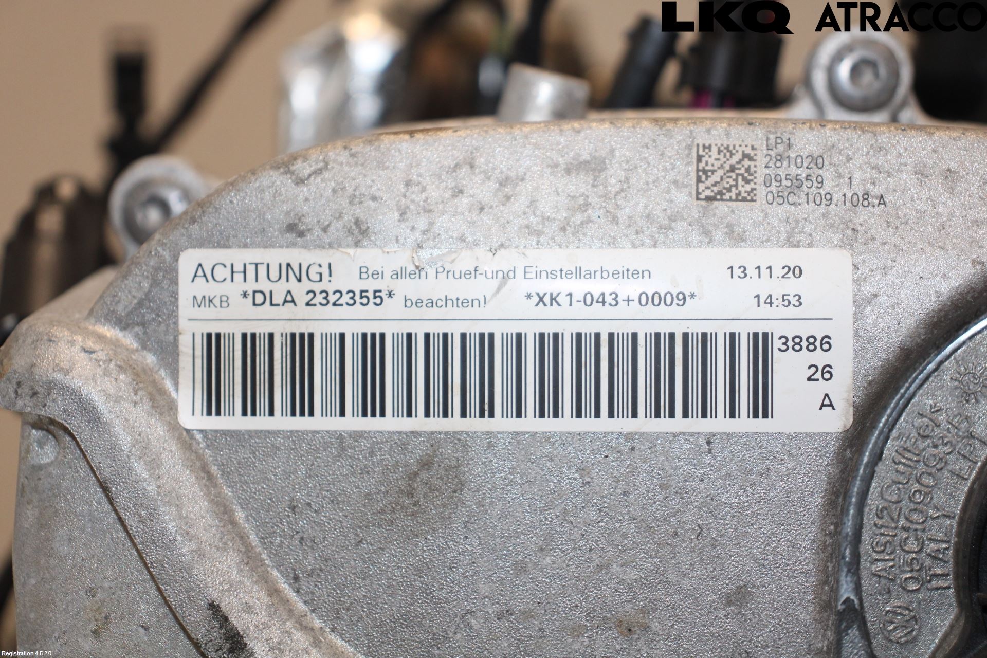 Volkswagen VW GOLF / E-GOLF VIII 20- Motor Bensin