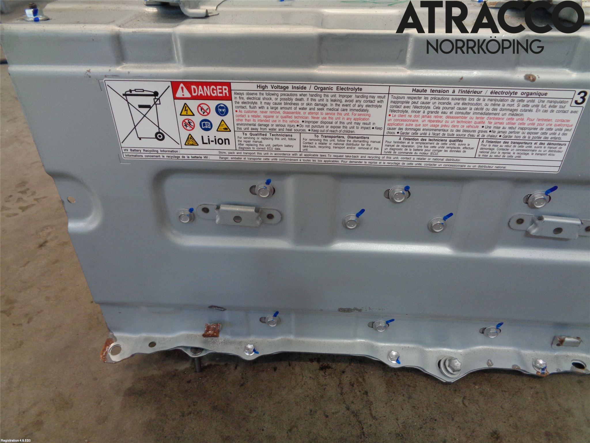 Toyota PRIUS+ ZVW40 12-20 Batteri Högspänning