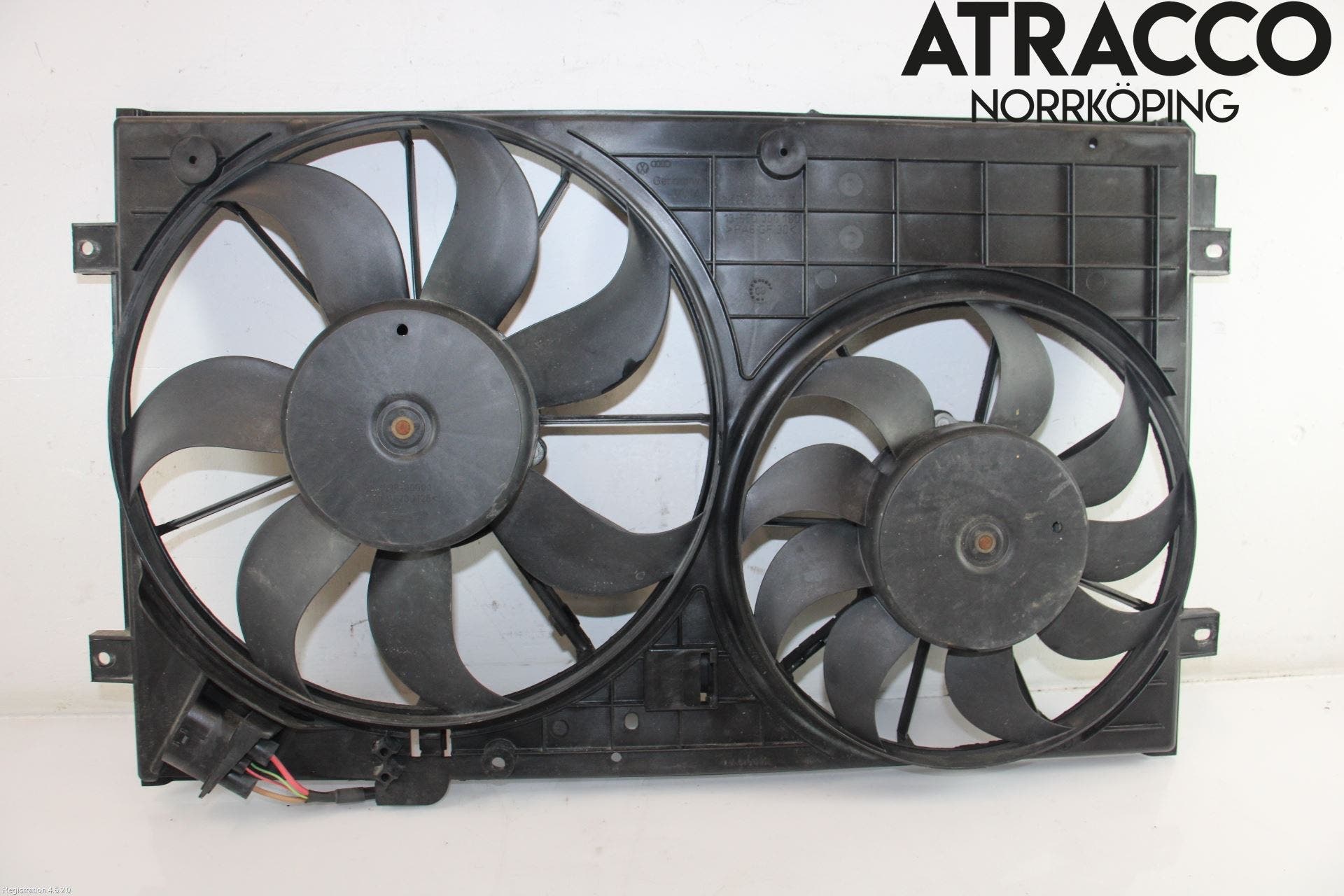 Volkswagen VW GOLF VI 09-13 Kylfläkt El