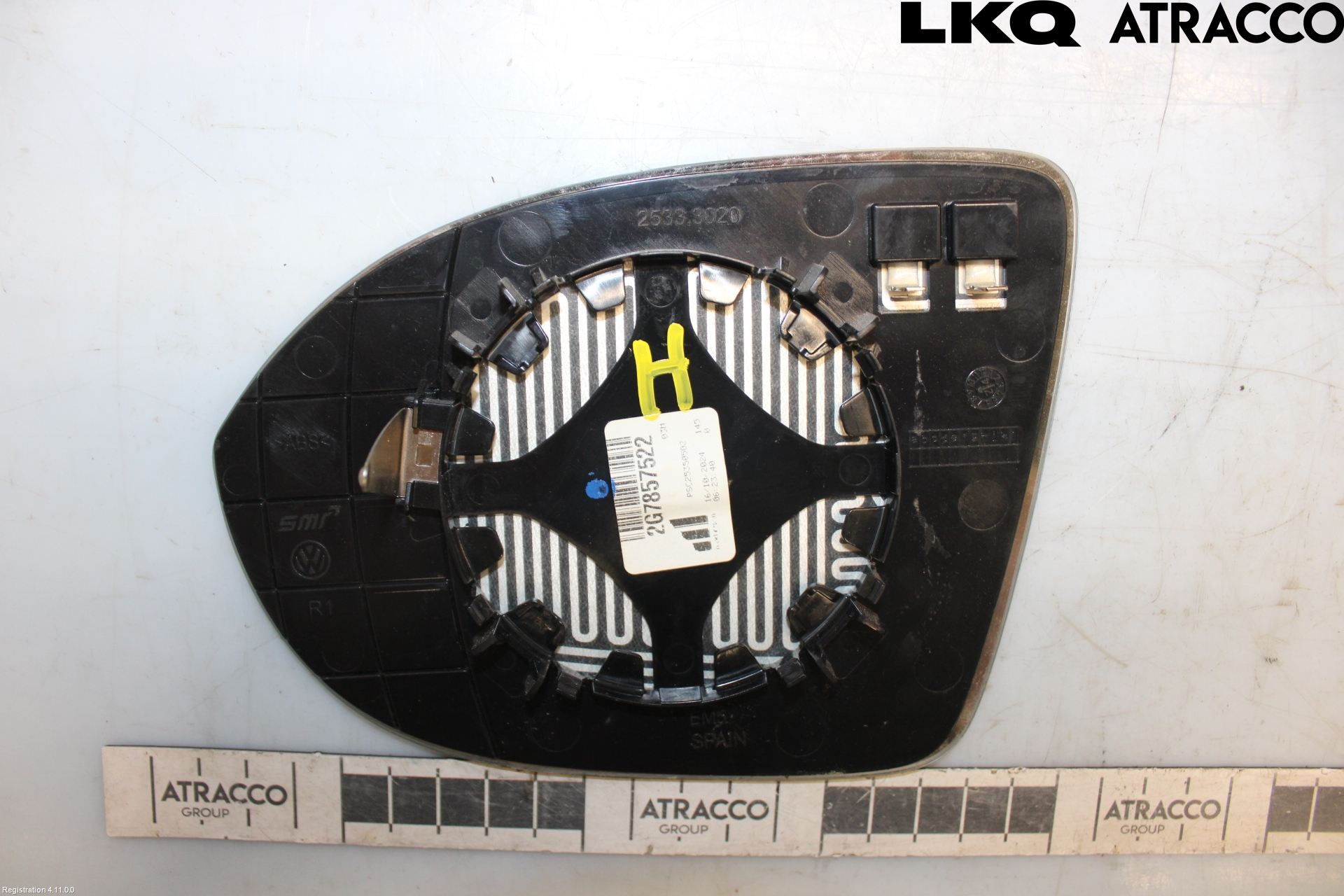 Volkswagen VW T-CROSS 19- Spegelglas Hö