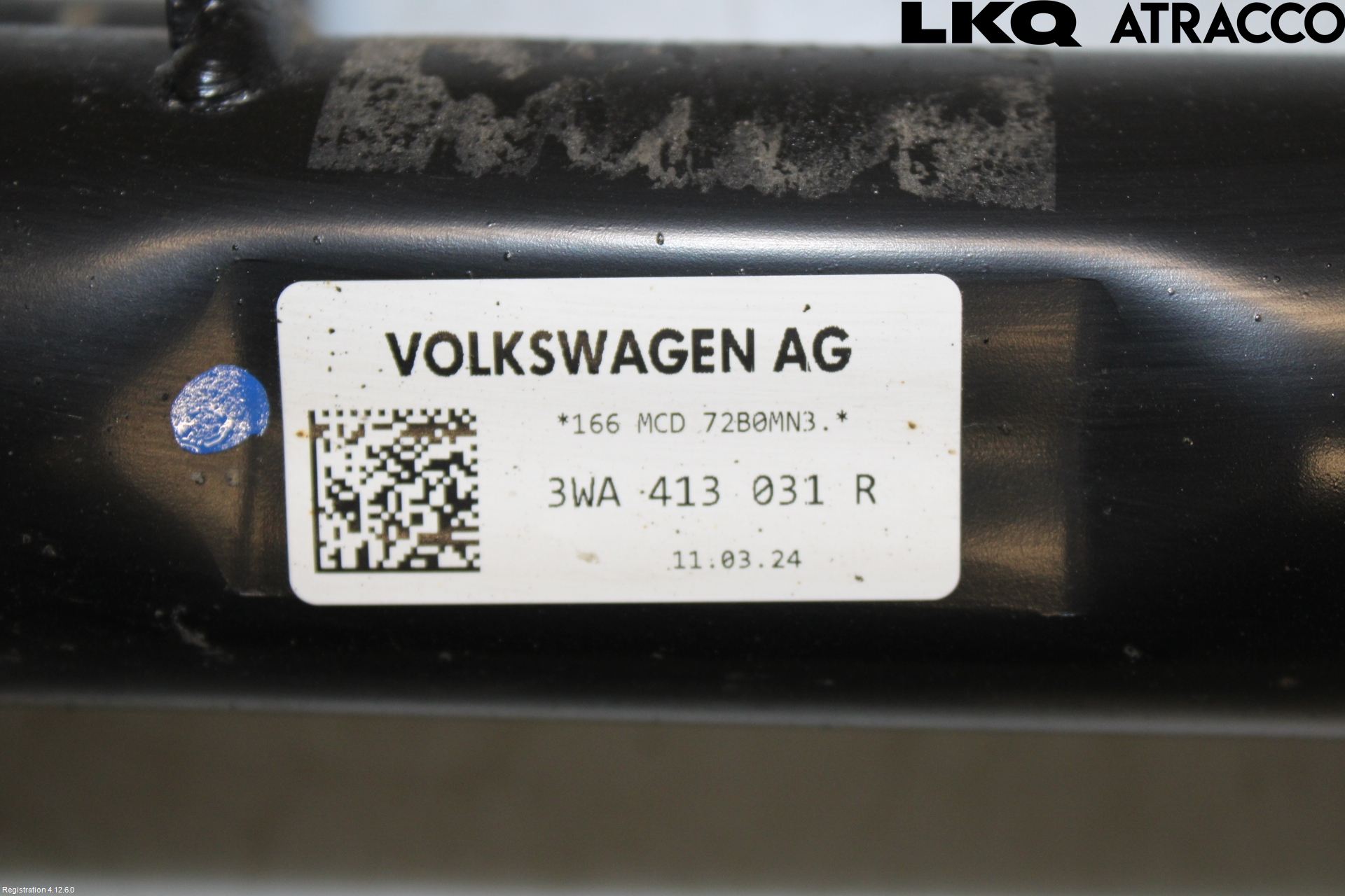 Volkswagen VW PASSAT 24- Fjäderben Fram Höger