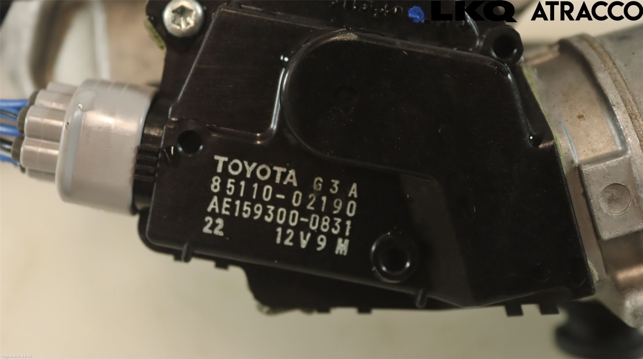 Toyota AURIS 10-12 Torkarmekanism Vindruta