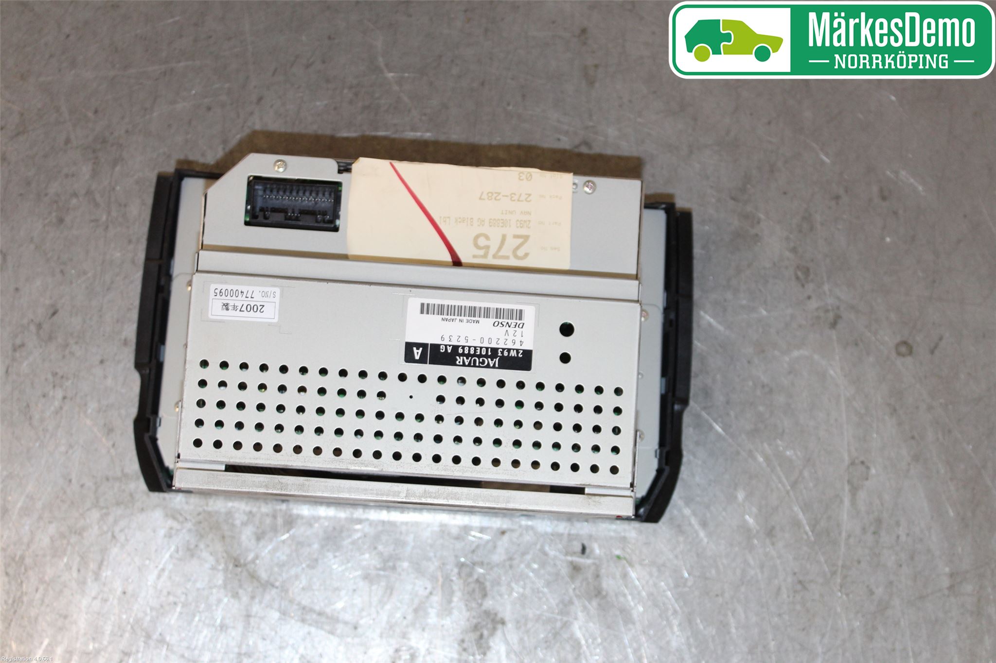 Jaguar XJ X350        03-09 Cd Radio - Multimediapanel