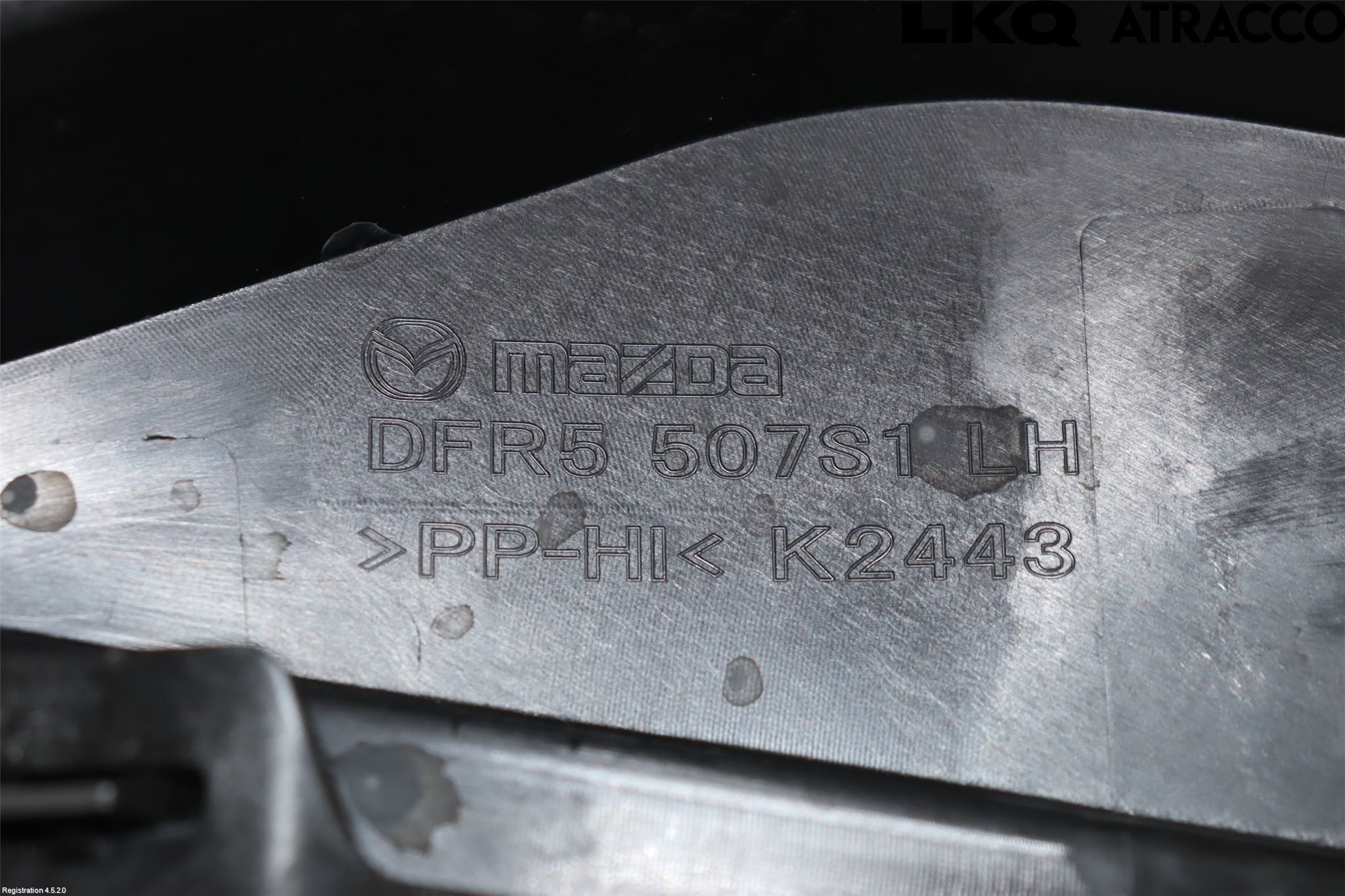 Mazda CX-30 20- Torpedplåt-Torpedplast